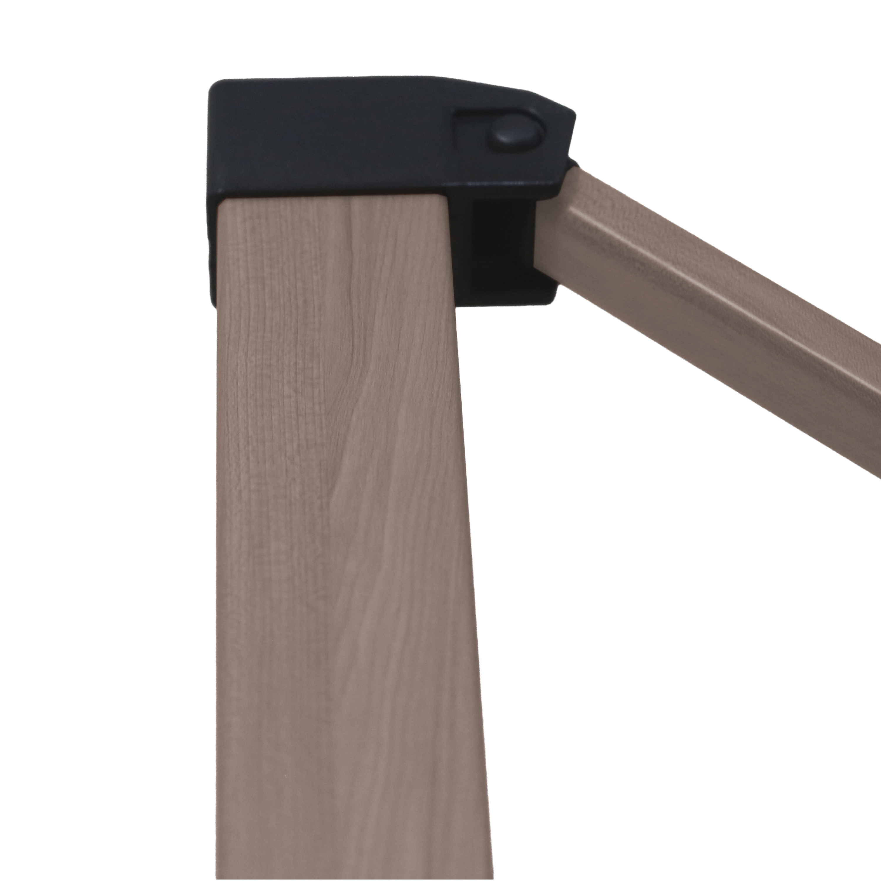 AXI Alina Cantilever Parasol 300x300cm Oak-look /Beige