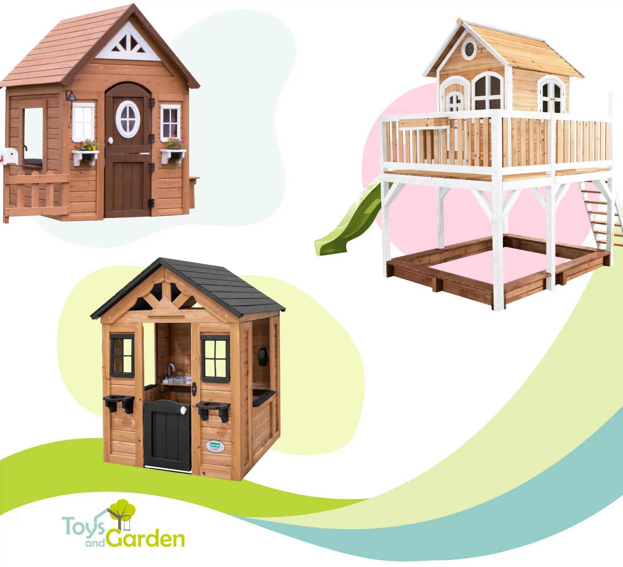 Spielhaus für den Garten kaufen – Top Spielhäuser aus Holz