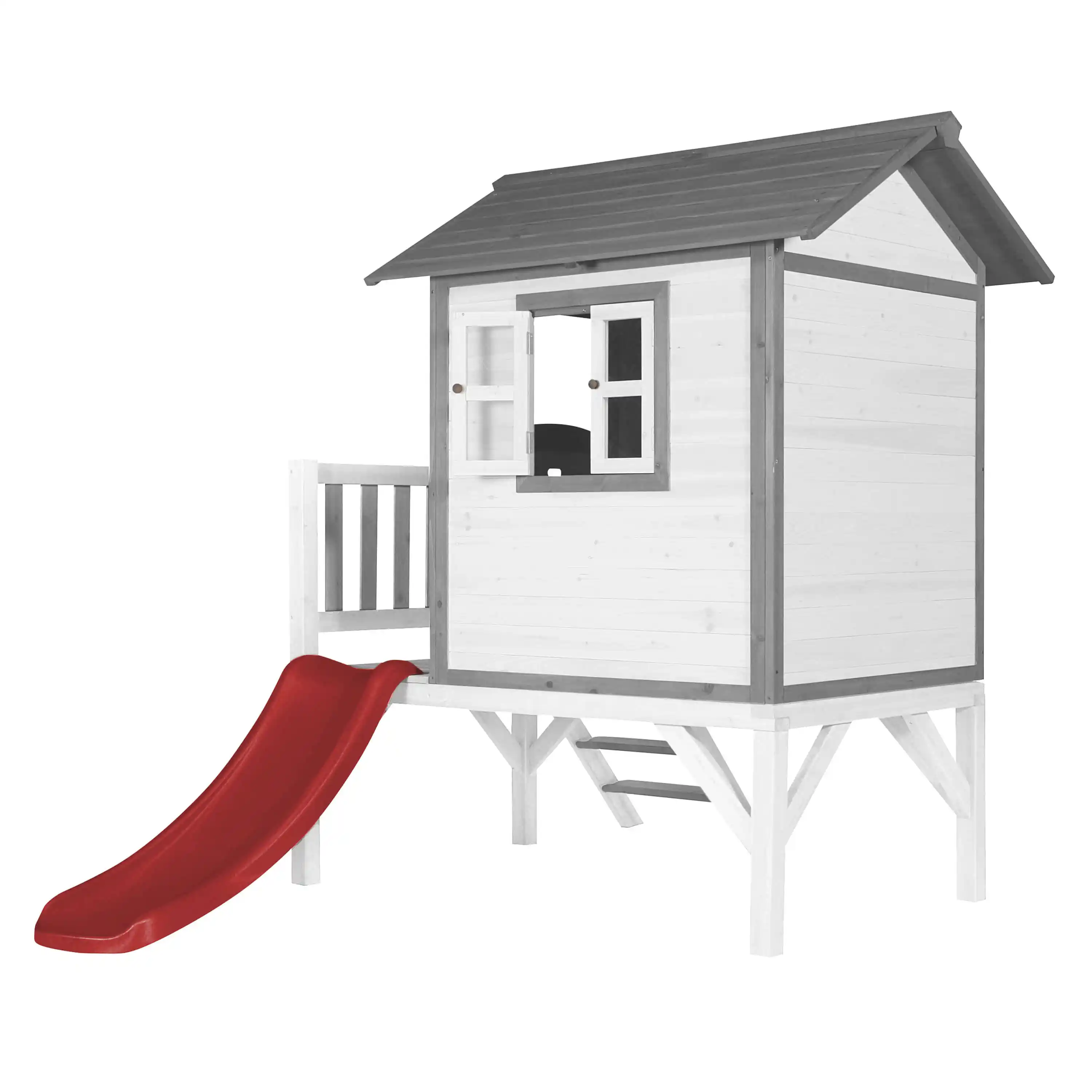 AXI Lodge XL Speelhuis Klassiek - Rode Glijbaan