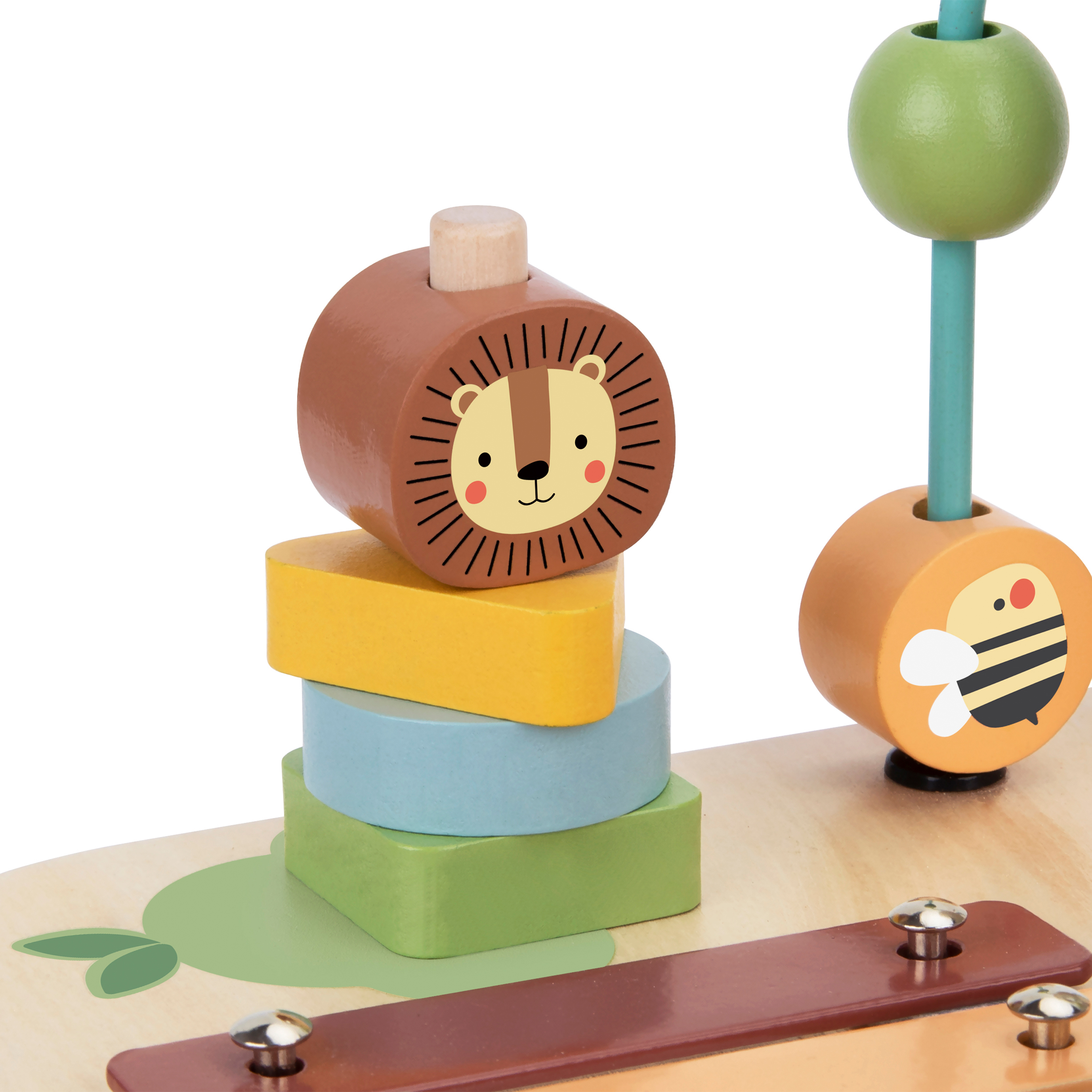 Tooky Toy Wooden Activity Table with Xylophone and Animals