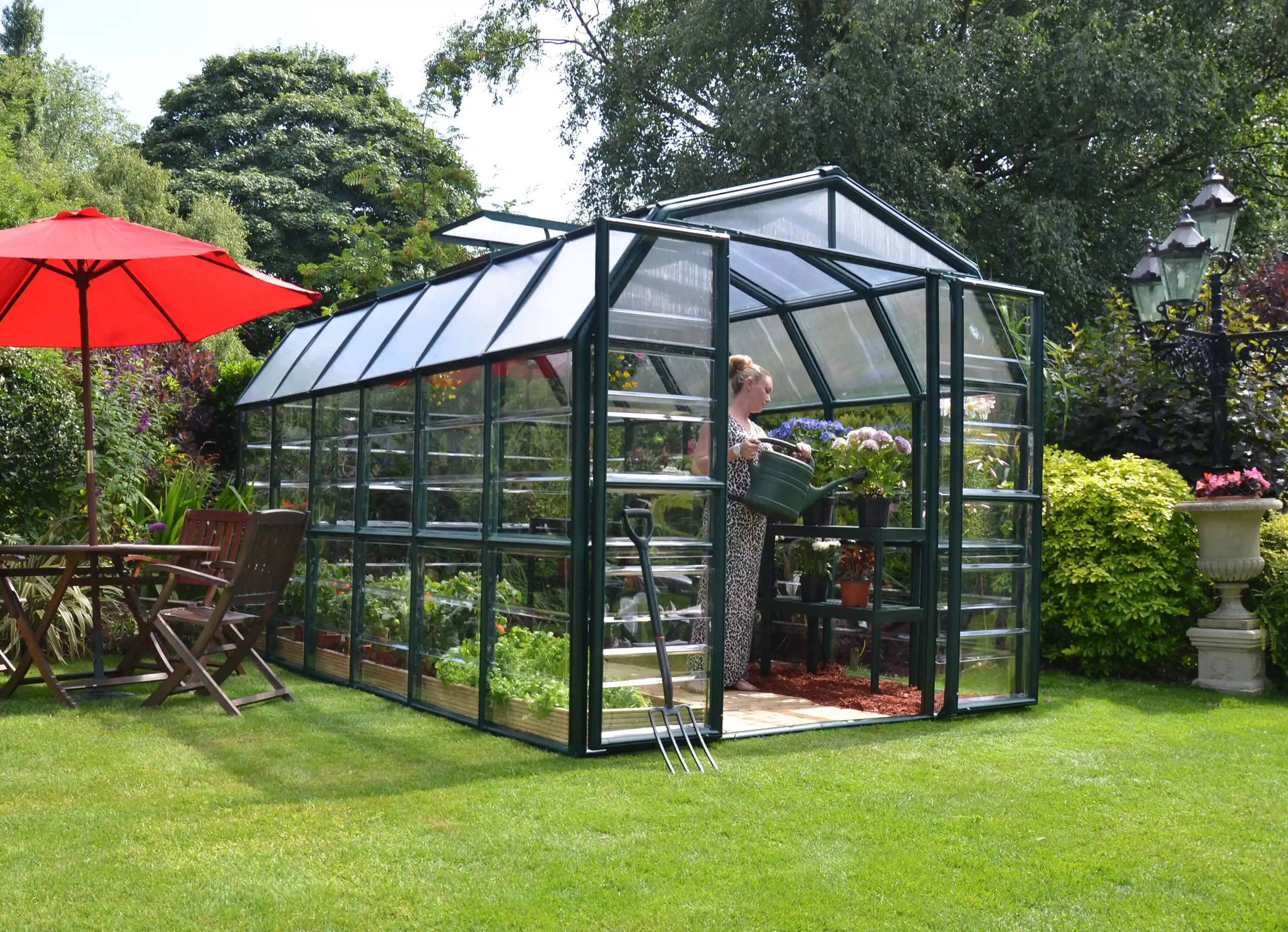 Canopia Grand Gardener 389X265X238 cm Tuinkas Groen Helder Hybride-7290103121587 Canopia Grand Gardener 389X265X238 cm Tuinkas Groen Helder Hybride