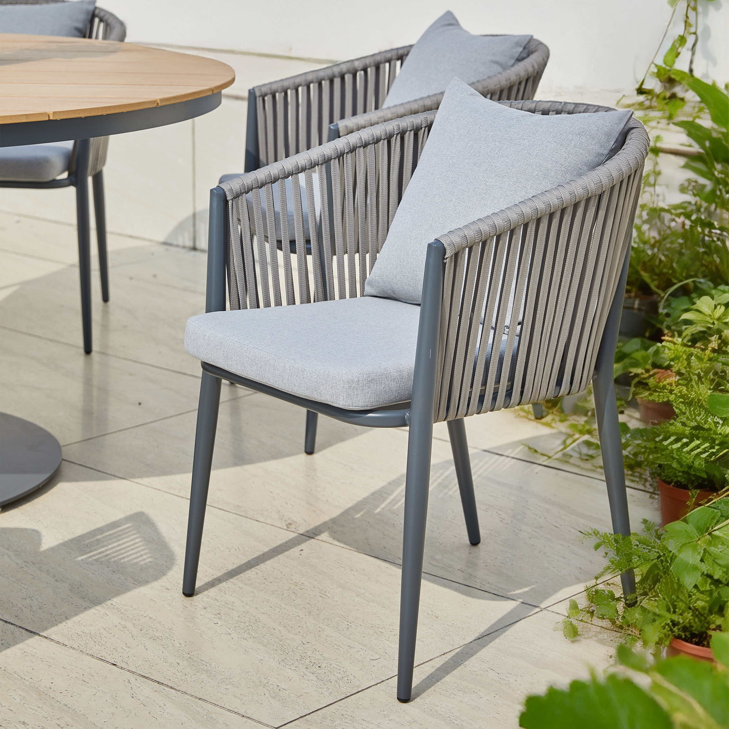 AXI Faye Chairs Anthracite – Set 2 pieces