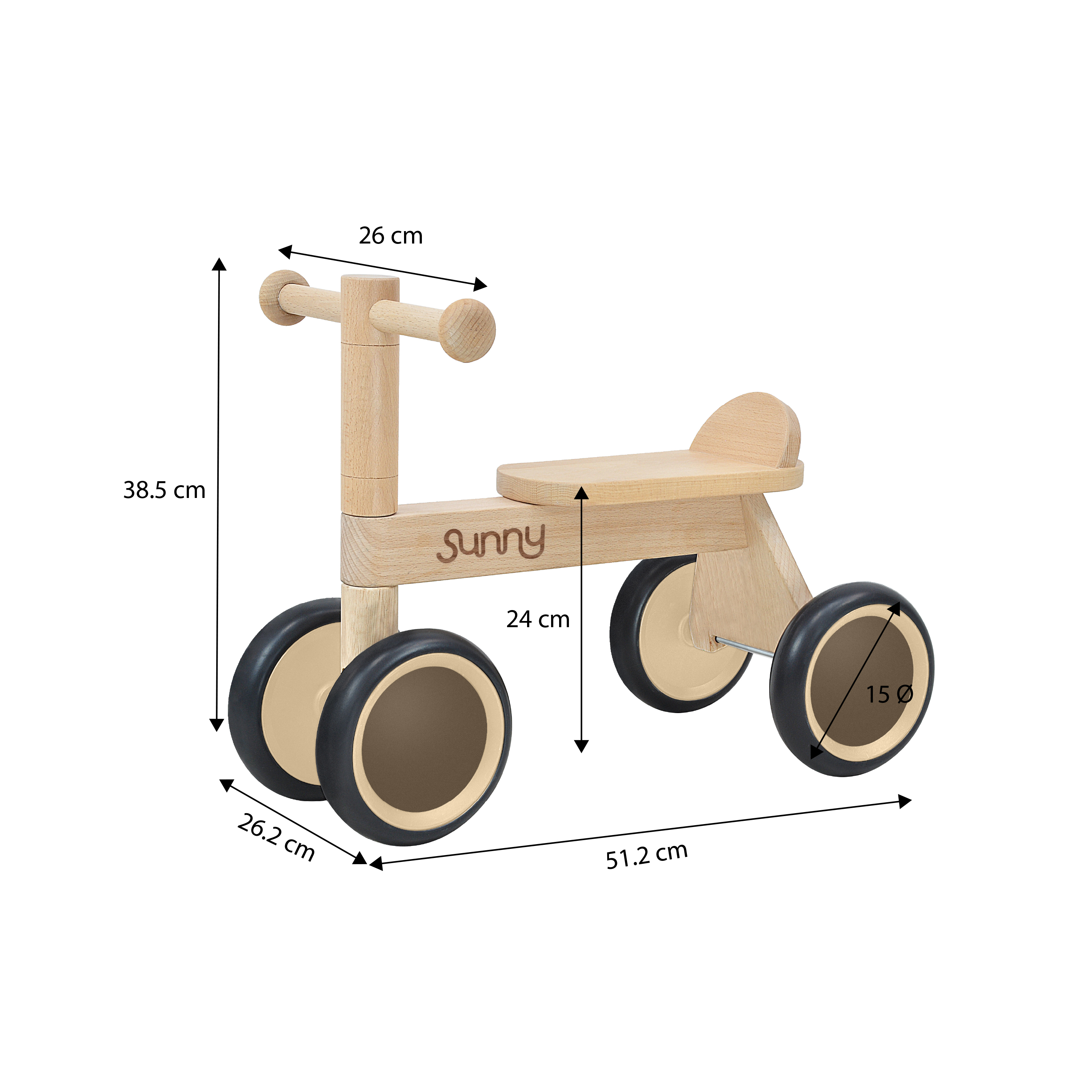 Sunny Mini Walker Laufrad aus Holz