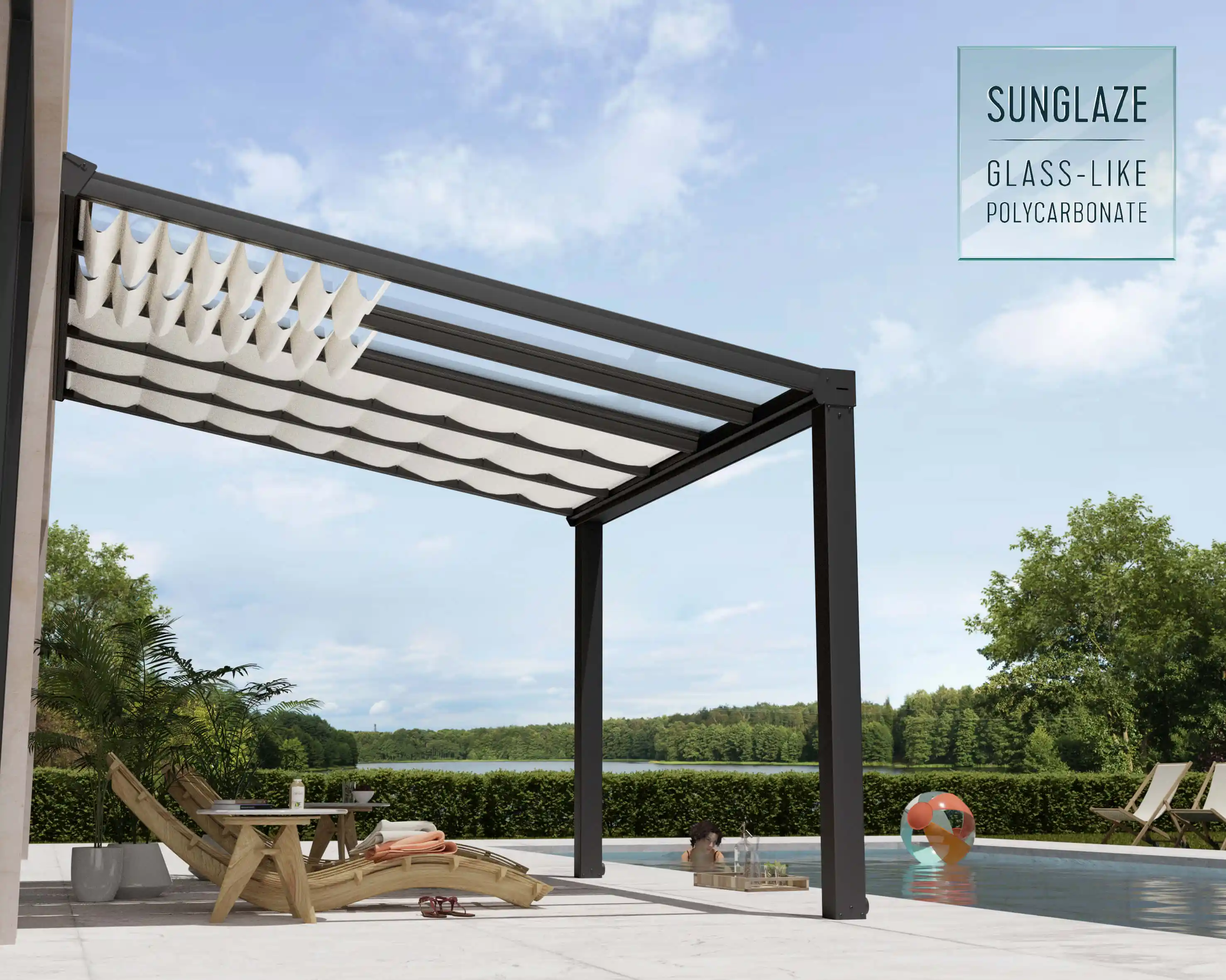 Canopia Stockholm 340 X 370 Terrasoverkapping Schaduw Wit -7290108601244 Canopia Stockholm 340 X 370 Terrasoverkapping Schaduw Wit