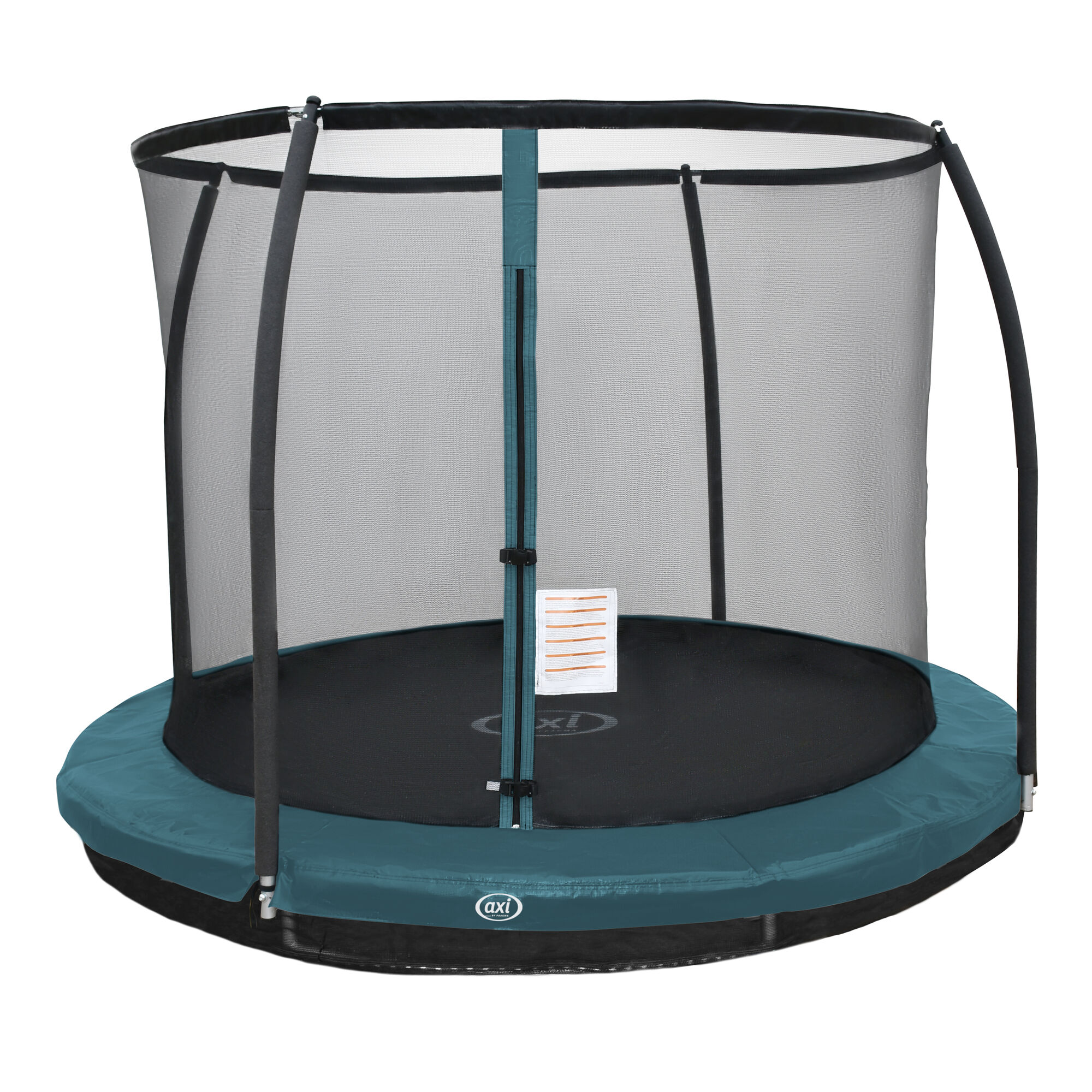 AXI Boston Trampolin Rund mit Netz Ø 244 cm Grün - Inground und Onground