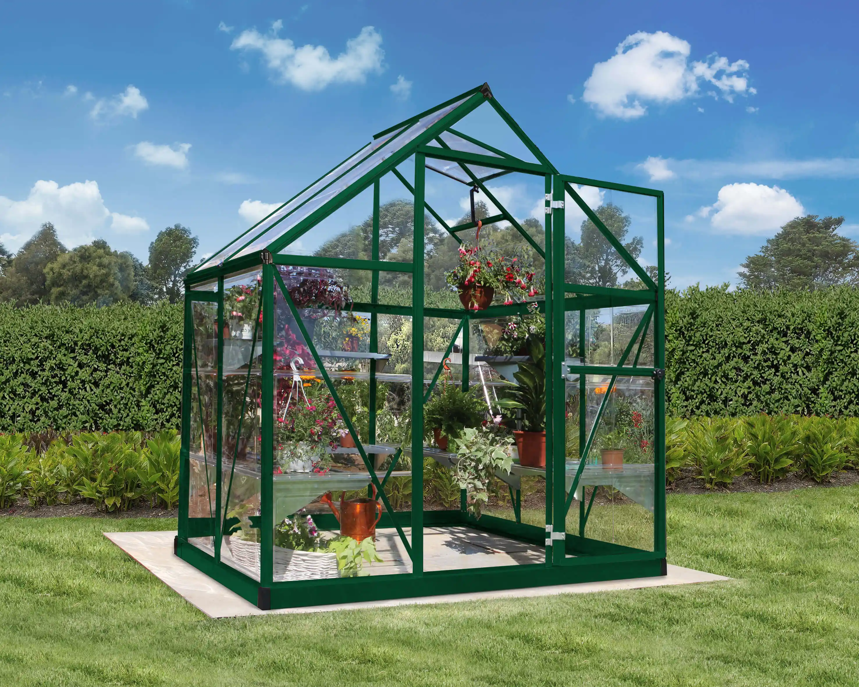 Canopia Harmony 126X185X208 cm Tuinkas Groen Helder-7290103110857 Canopia Harmony 126X185X208 cm Tuinkas Groen Helder