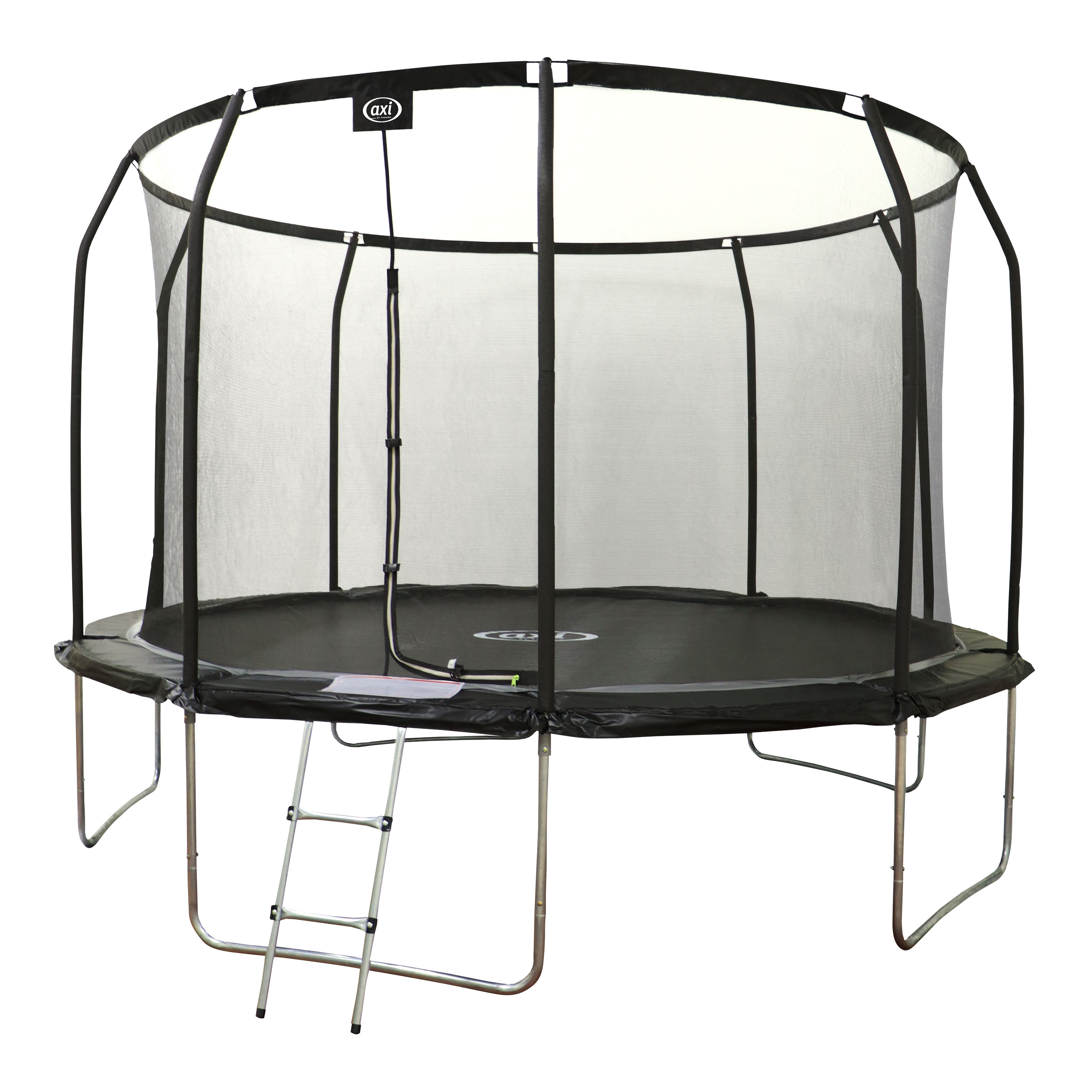 AXI Houston Trampoline Ø 366 cm with ladder – Onground – Black