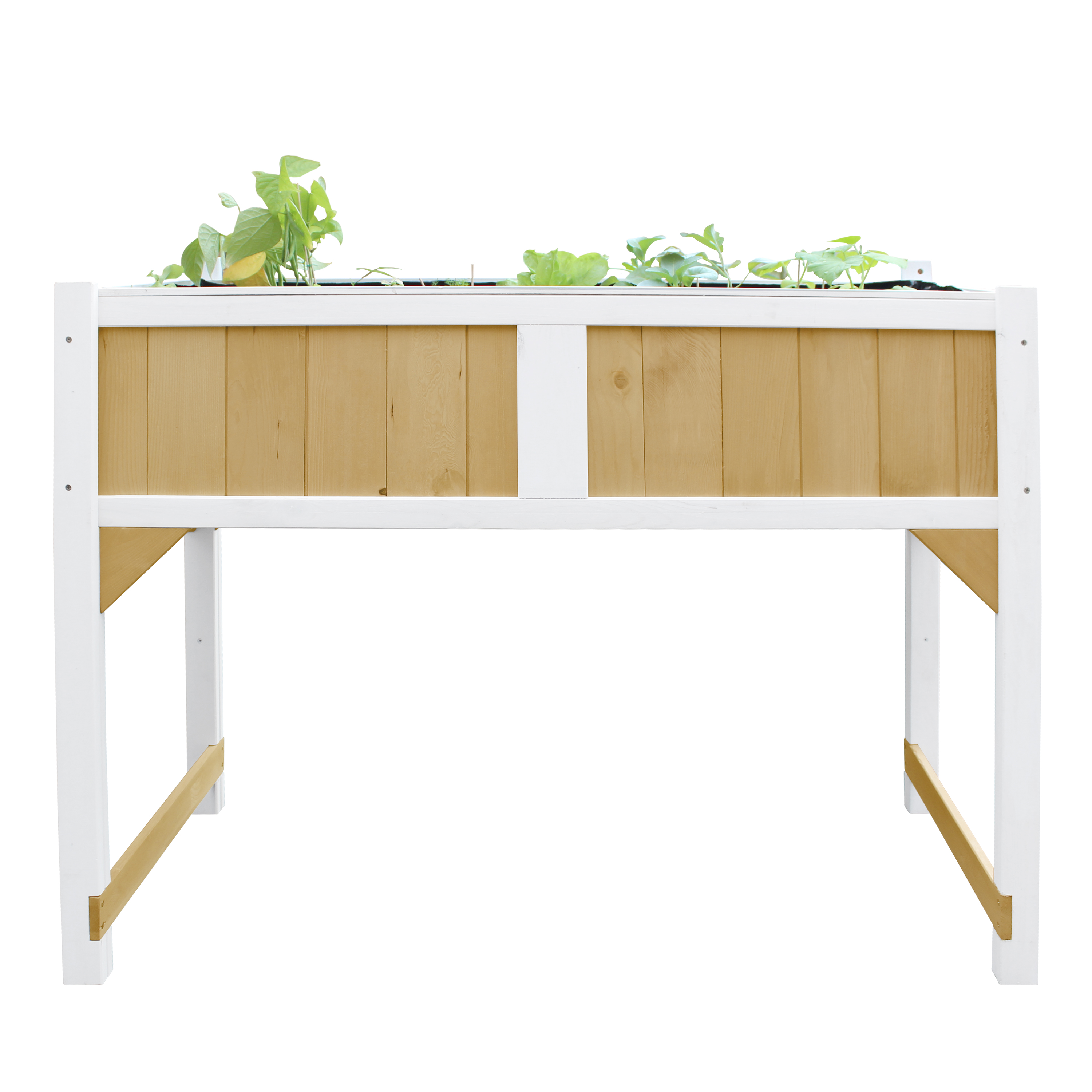 AXI Kweektafel met gronddoek Bruin/wit-8717973938170 AXI Kweektafel met gronddoek Bruin/wit