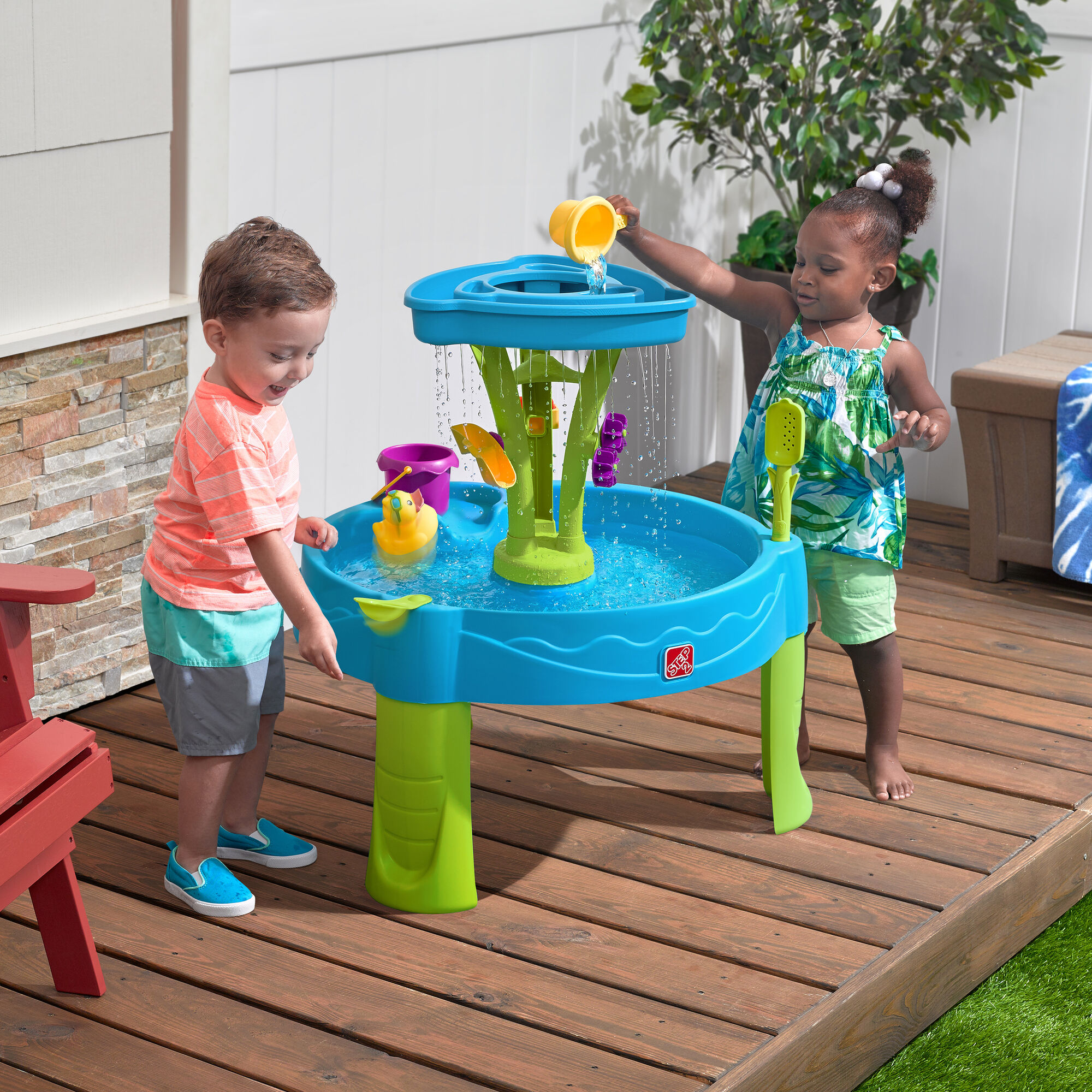 Step2 Summer Showers Splash Wasserspieltisch