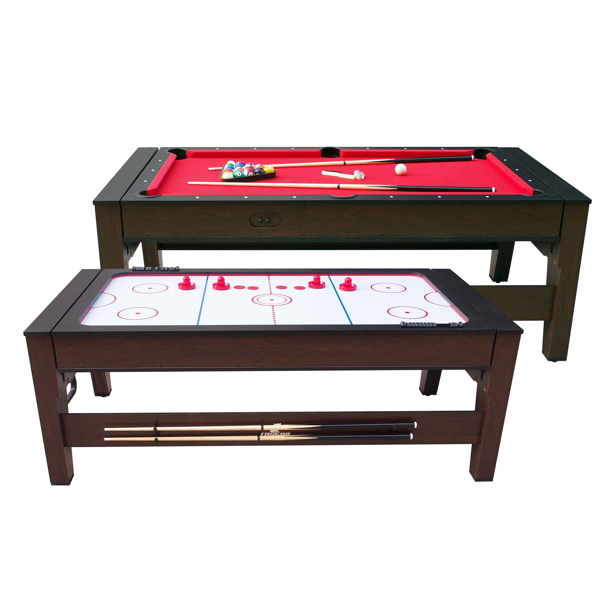 productfoto Cougar Reverso Pool & Airhockey Table