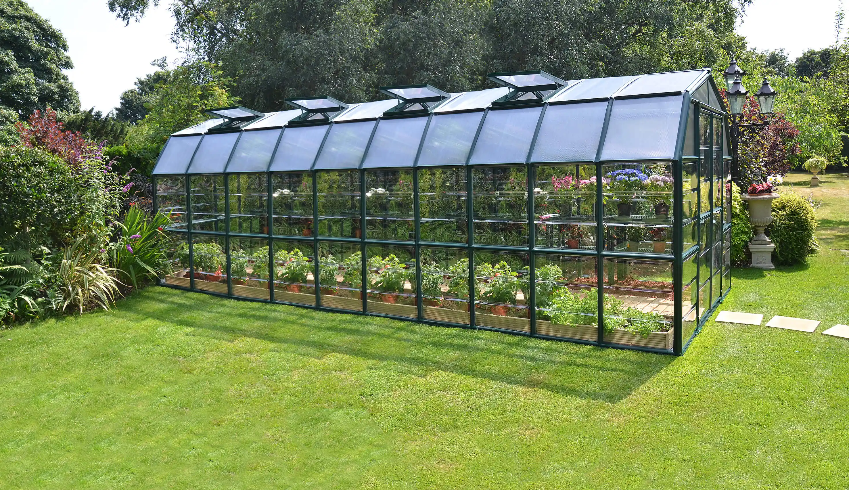 Canopia Grand Gardener 637X265X238 cm Tuinkas Groen Helder Hybride