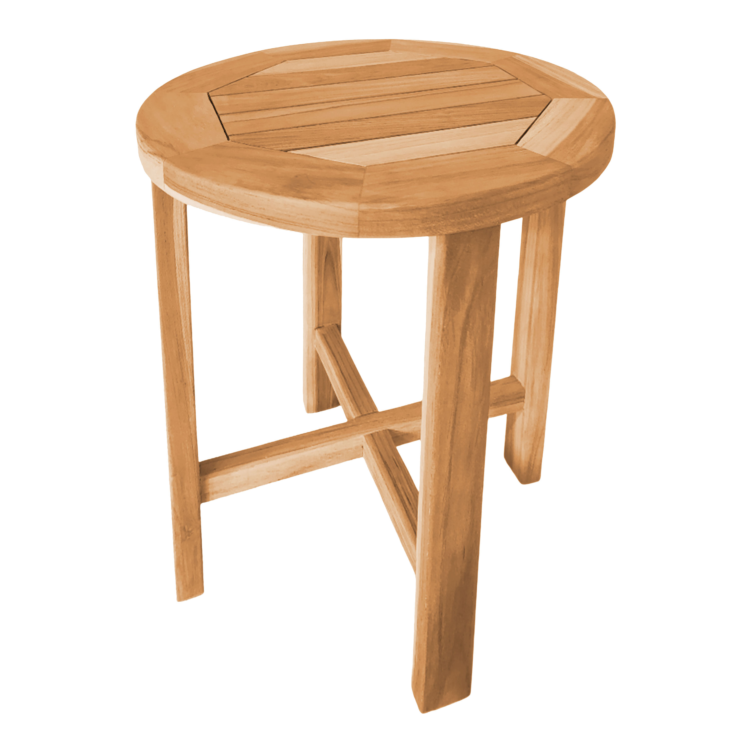 AXI Alya Teak Side Table Round