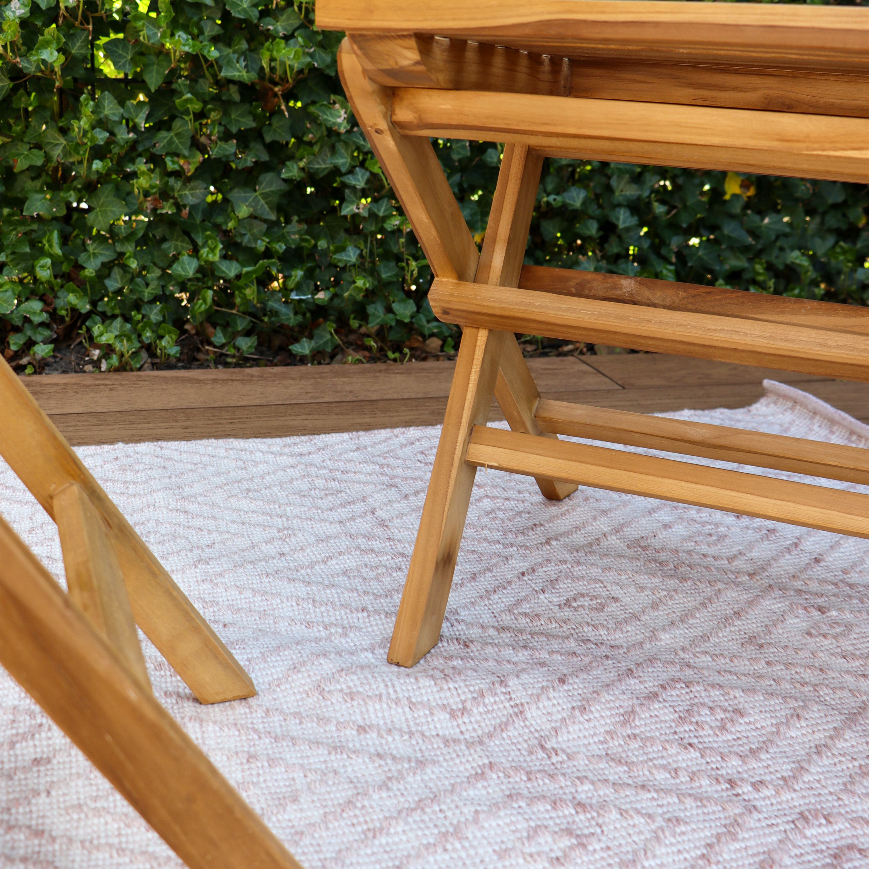 AXI Rae Bistro Set Brown Teak