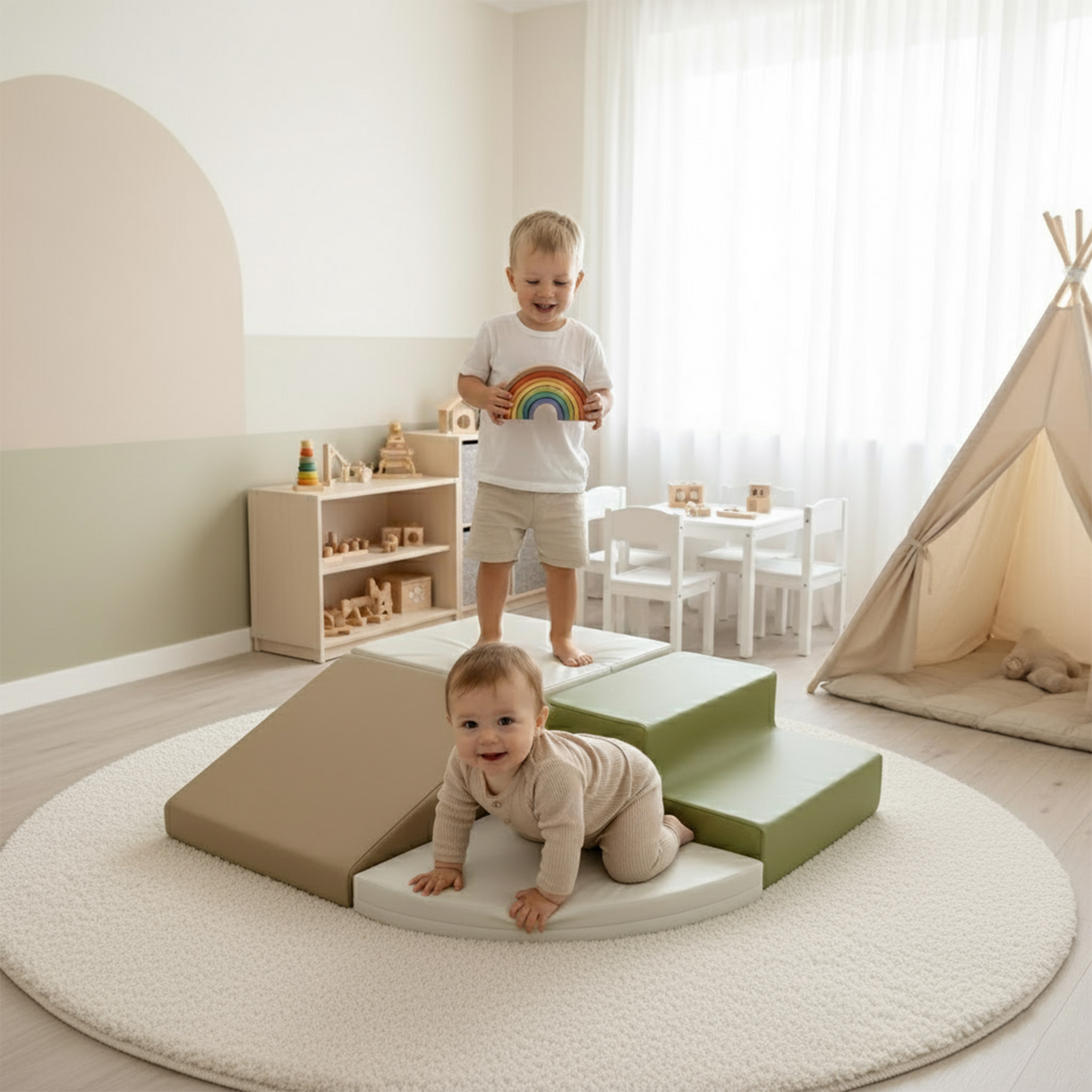 Sunny Sena Foam Blocks – 4-Piece