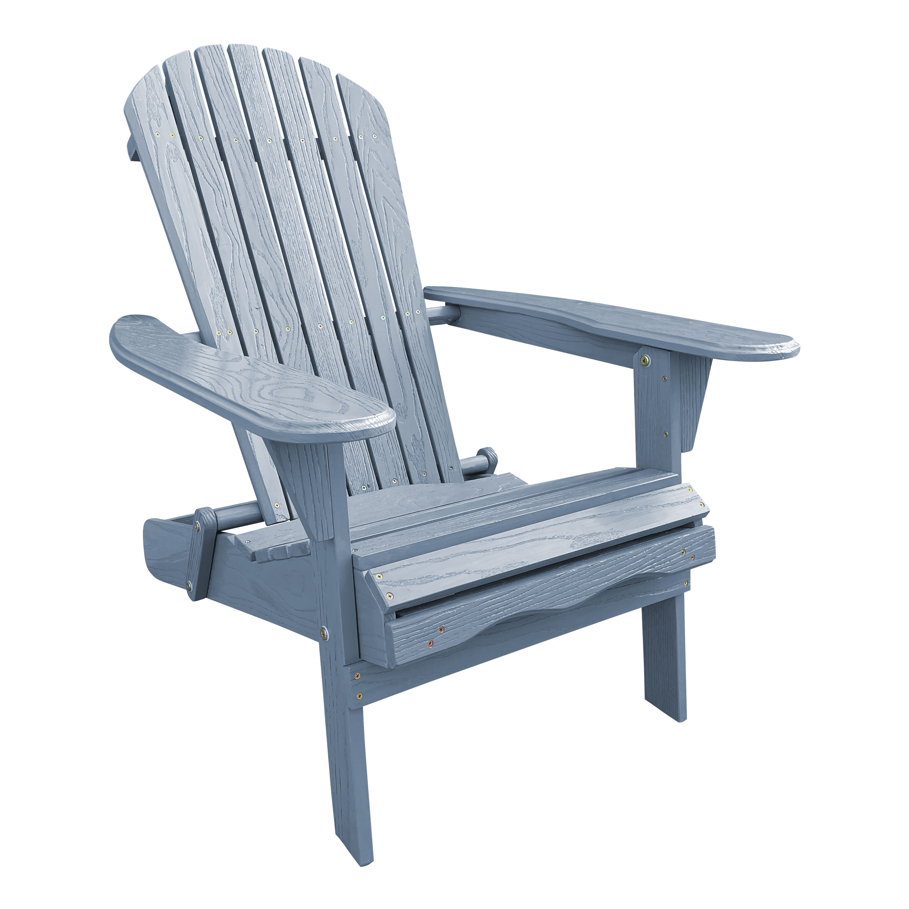 AXI Rosalie Folding Adirondack Chair Grey