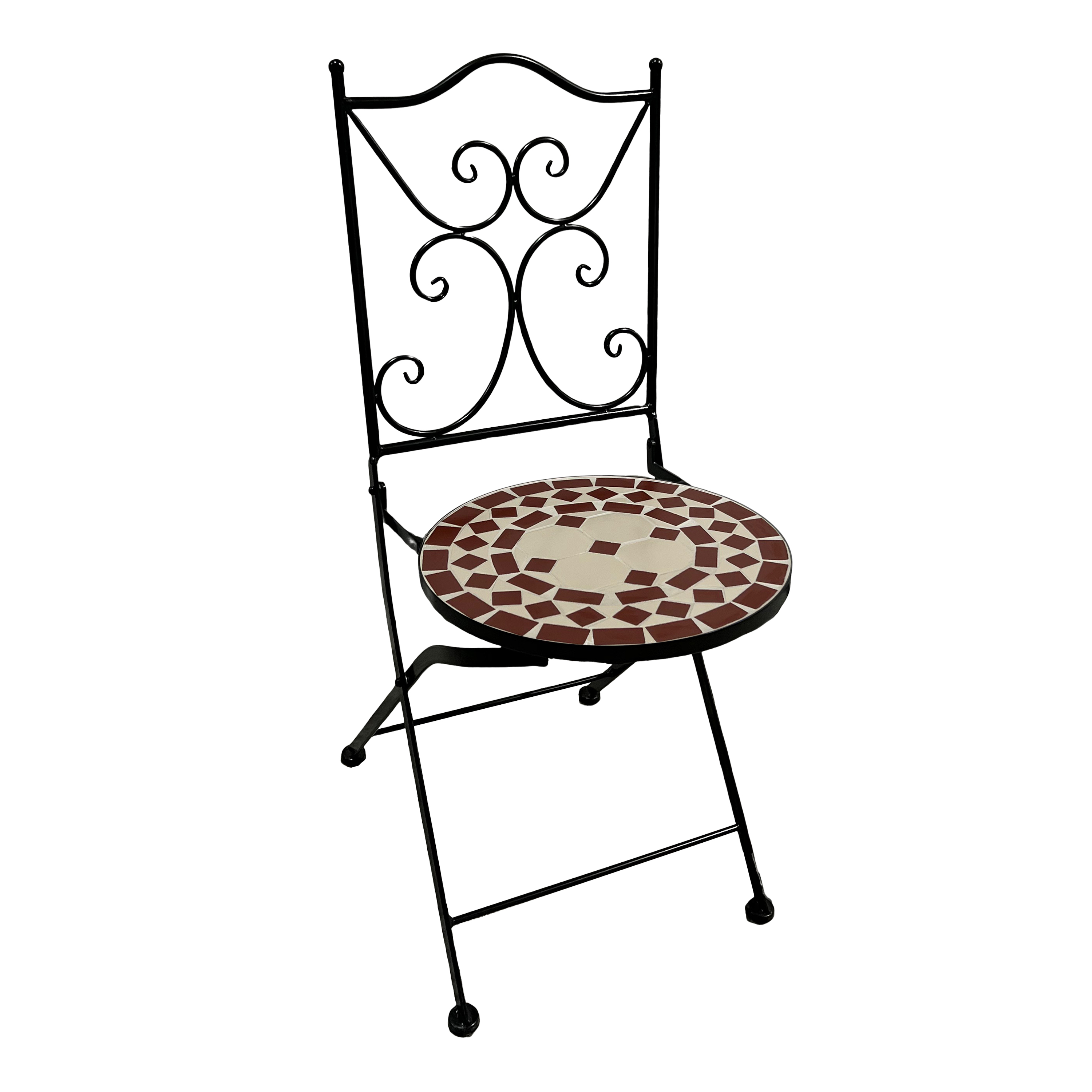 AXI Camilla Bistro Set Mosaic - Red/White