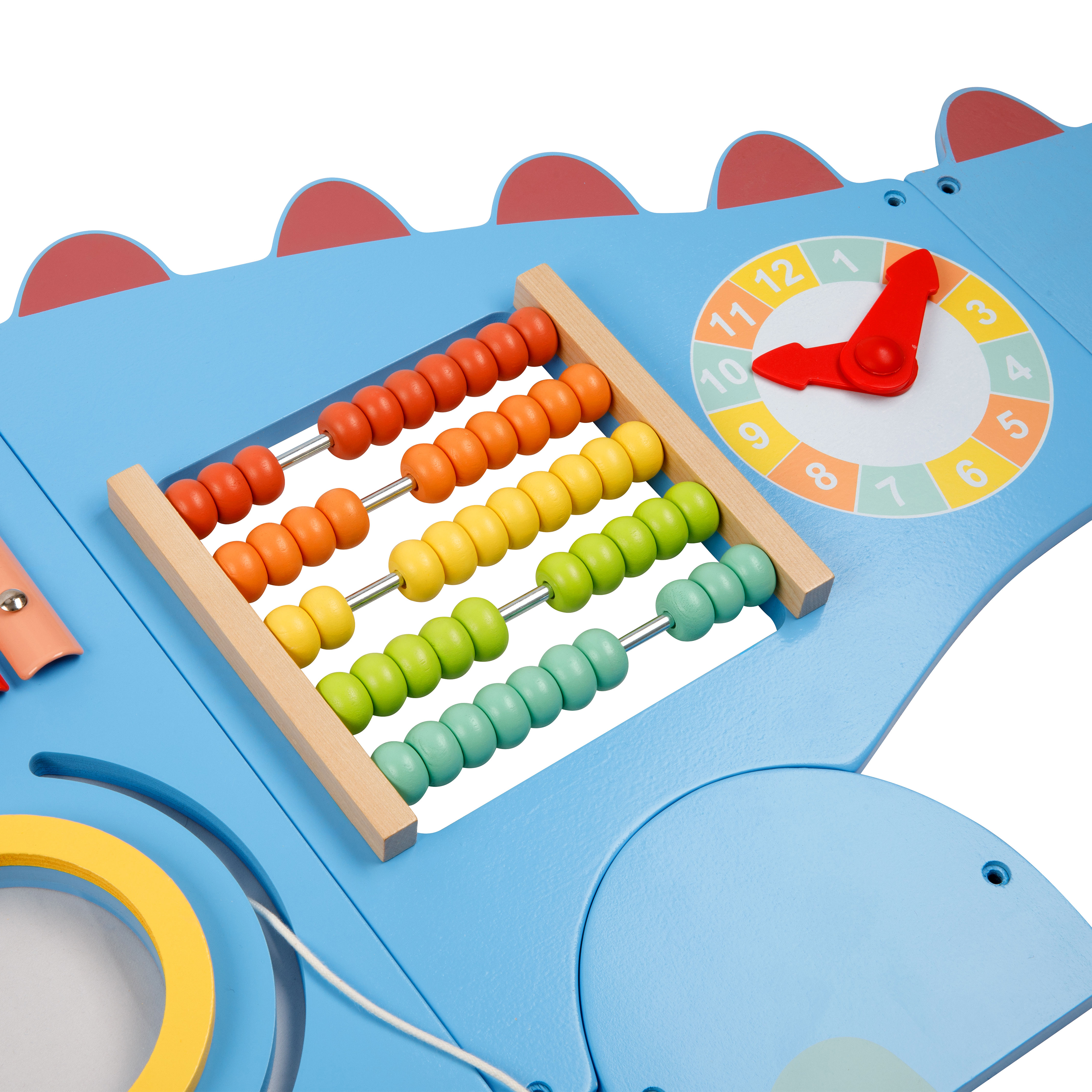 Tooky Toy Wooden Activity Panel Dinosaur