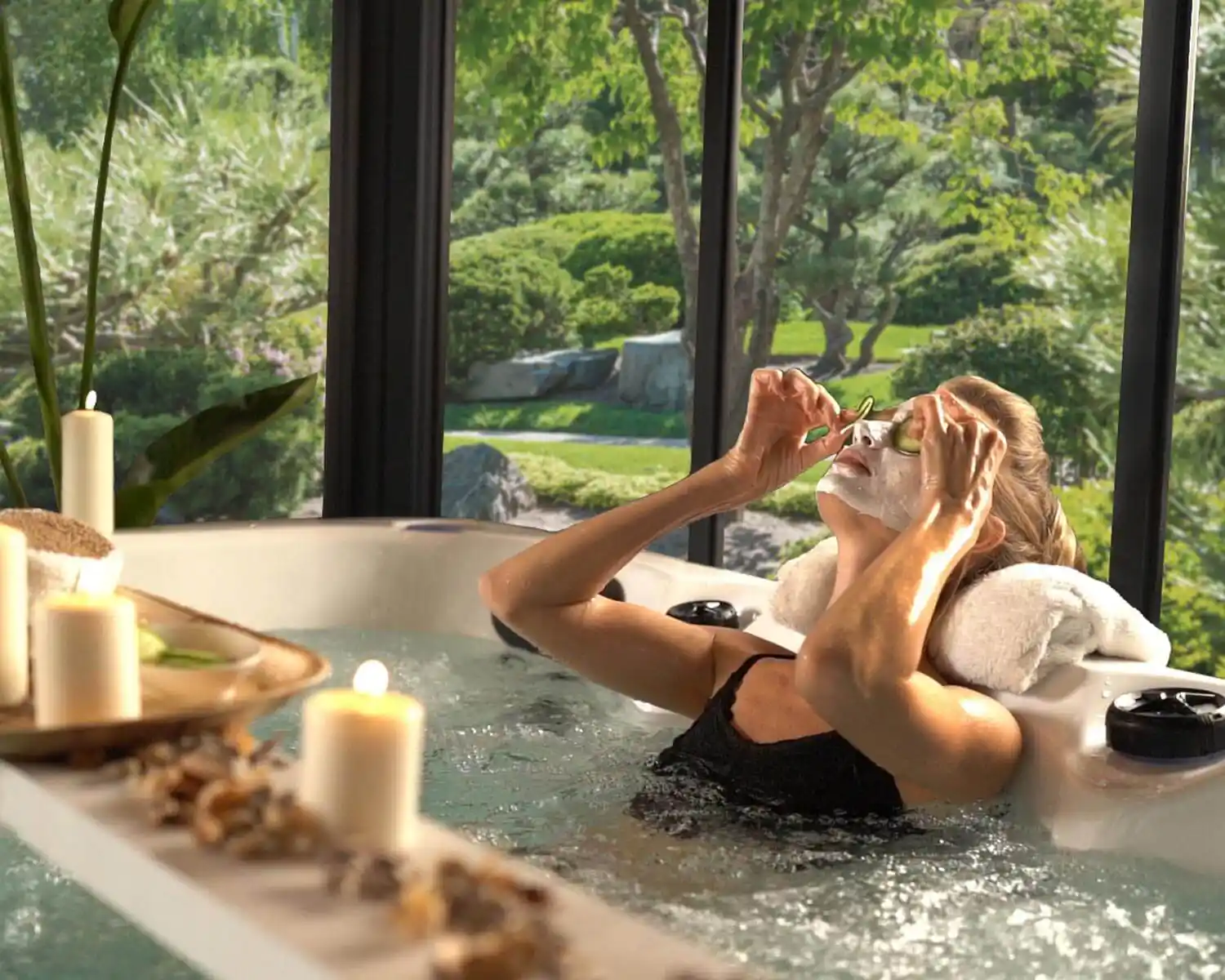 Canopia Ledro 430X296 cm Gesloten tuinpaviljoen Donkergrijs Brons