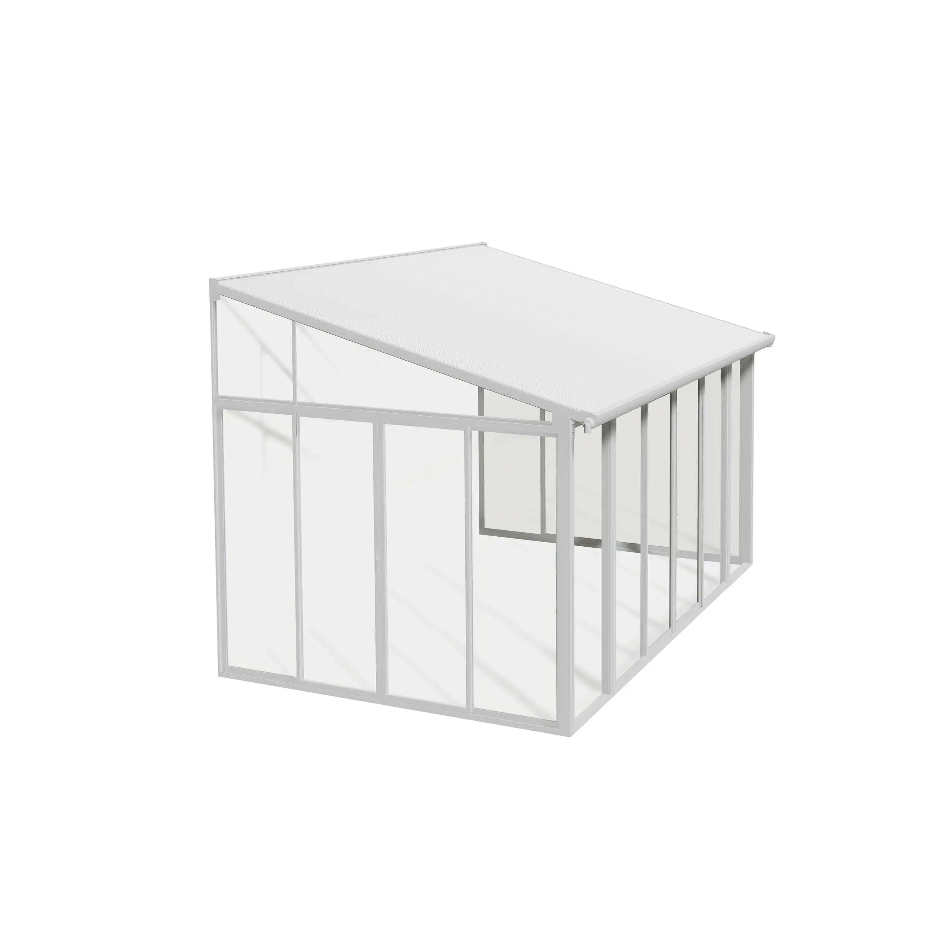 Canopia SanRemo Serre 425X294 cm veranda. en Solarium Wit Helder-7290108130126 Canopia SanRemo Serre 425X294 cm veranda. en Solarium Wit Helder
