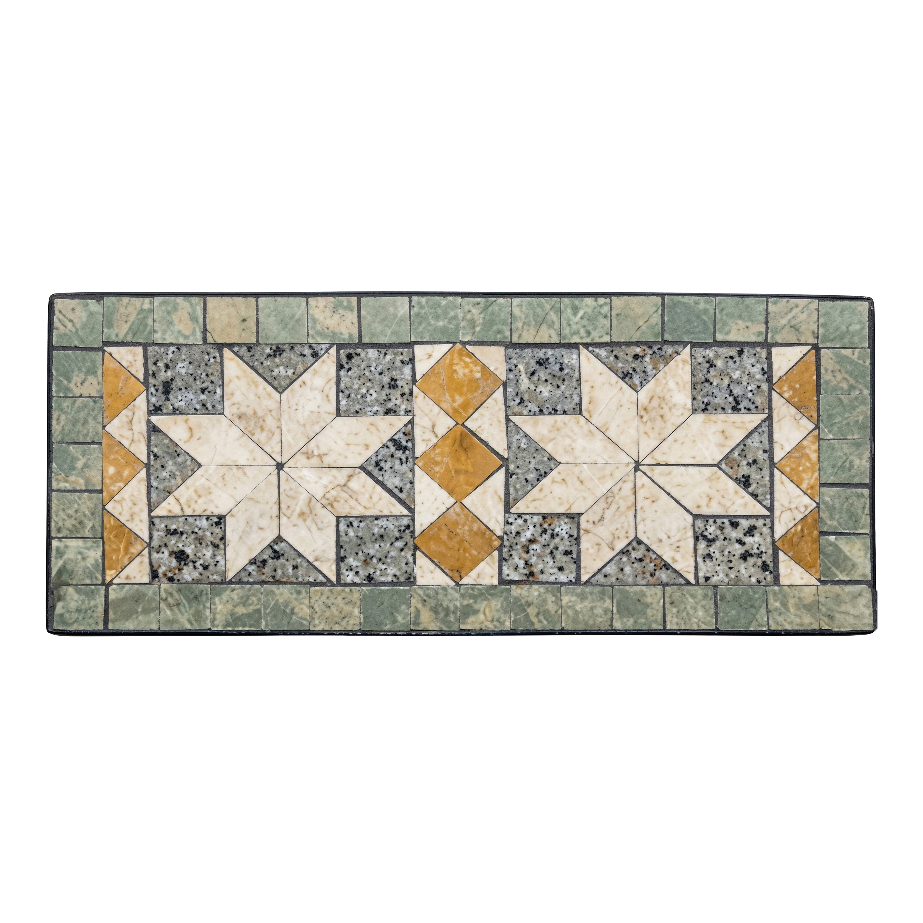 AXI Cleo Metal Plant Stand Mosaic Star – Grey/Brown