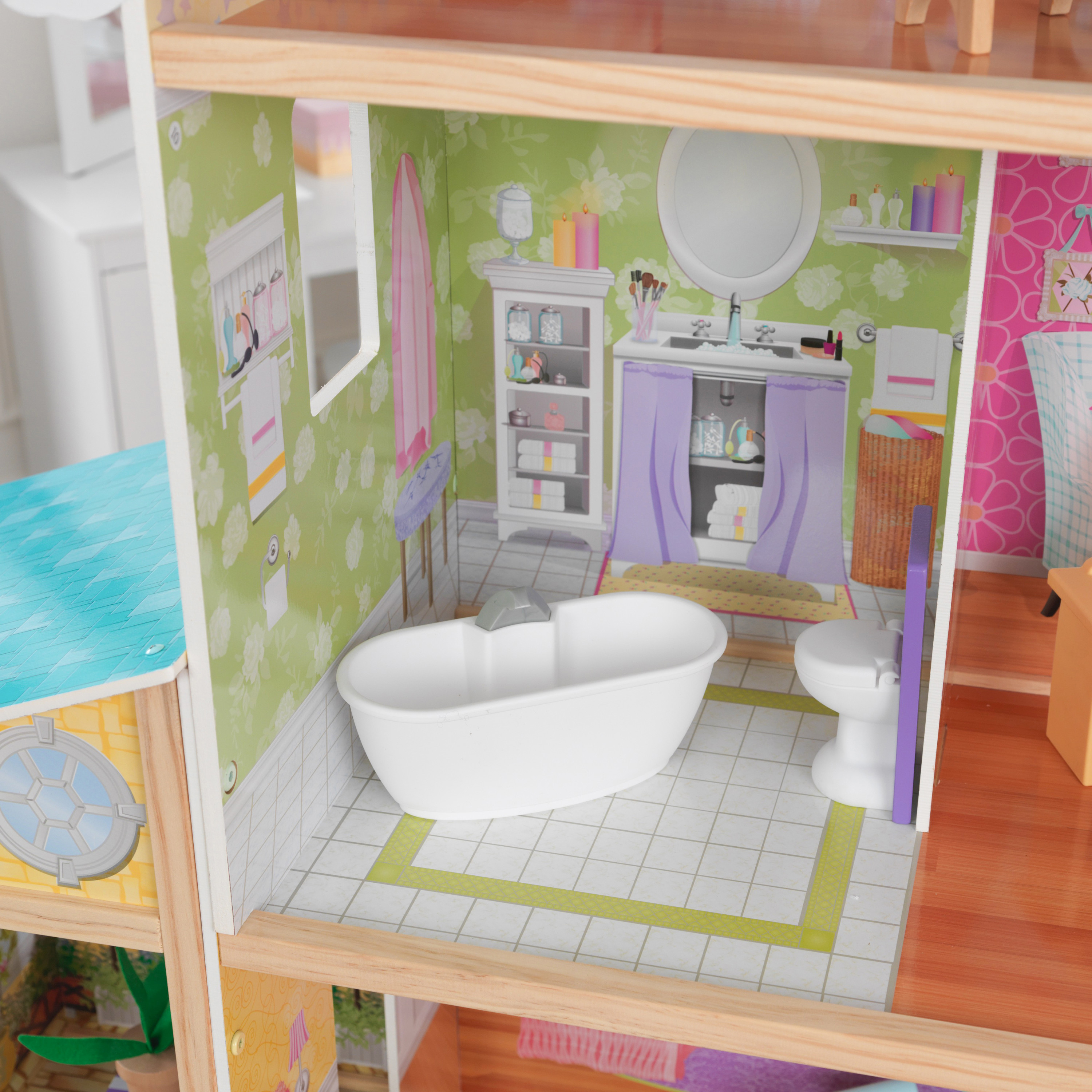 KidKraft Majestic Mansion Dollhouse-0706943652527 KidKraft Majestic Mansion Dollhouse