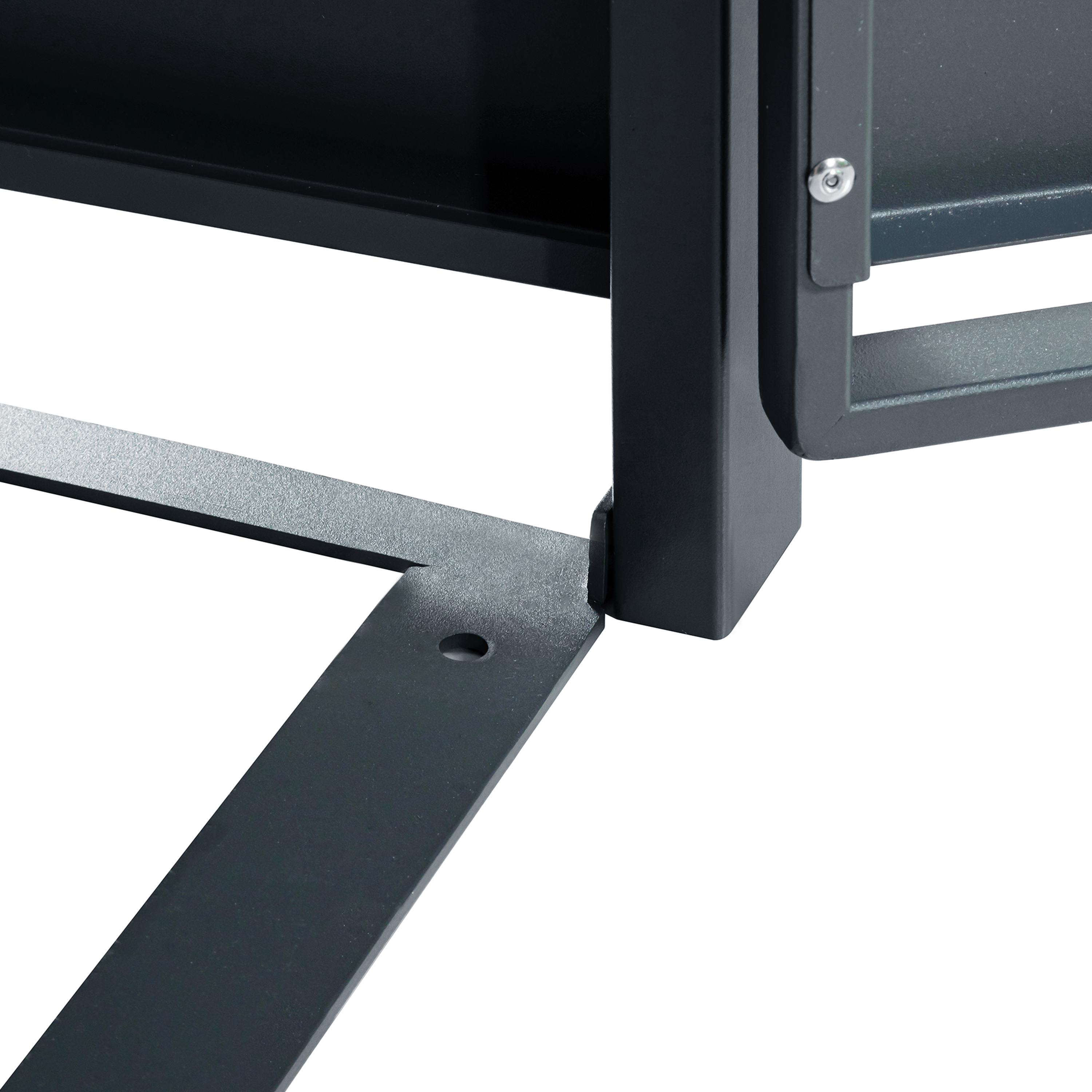 AXI Lucas Metal Garbage Bin Shed Anthracite - 2 Garbage Bins