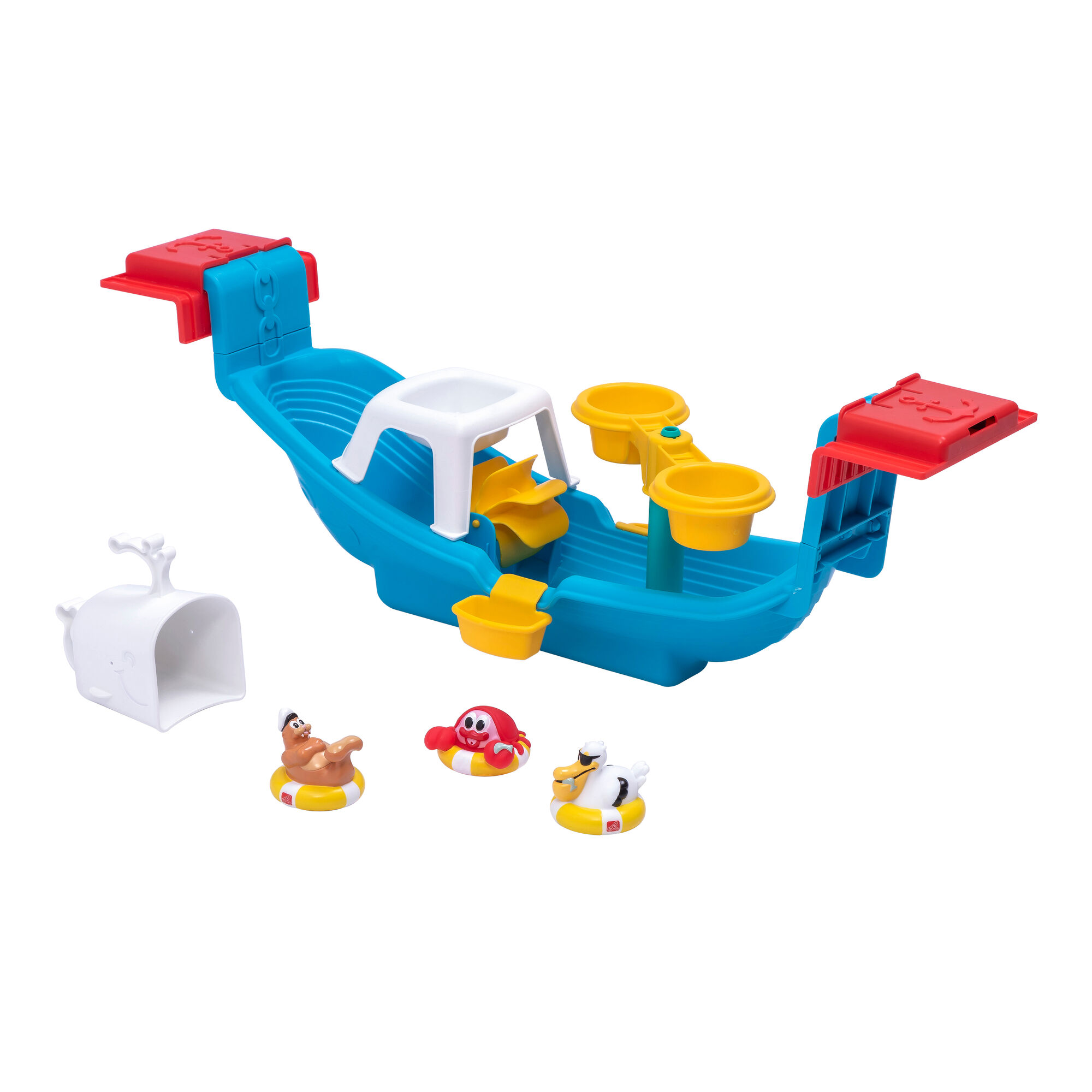 Step2 Nautical Rain Showers Bath Set-0733538414093 Step2 Nautical Rain Showers Bath Set