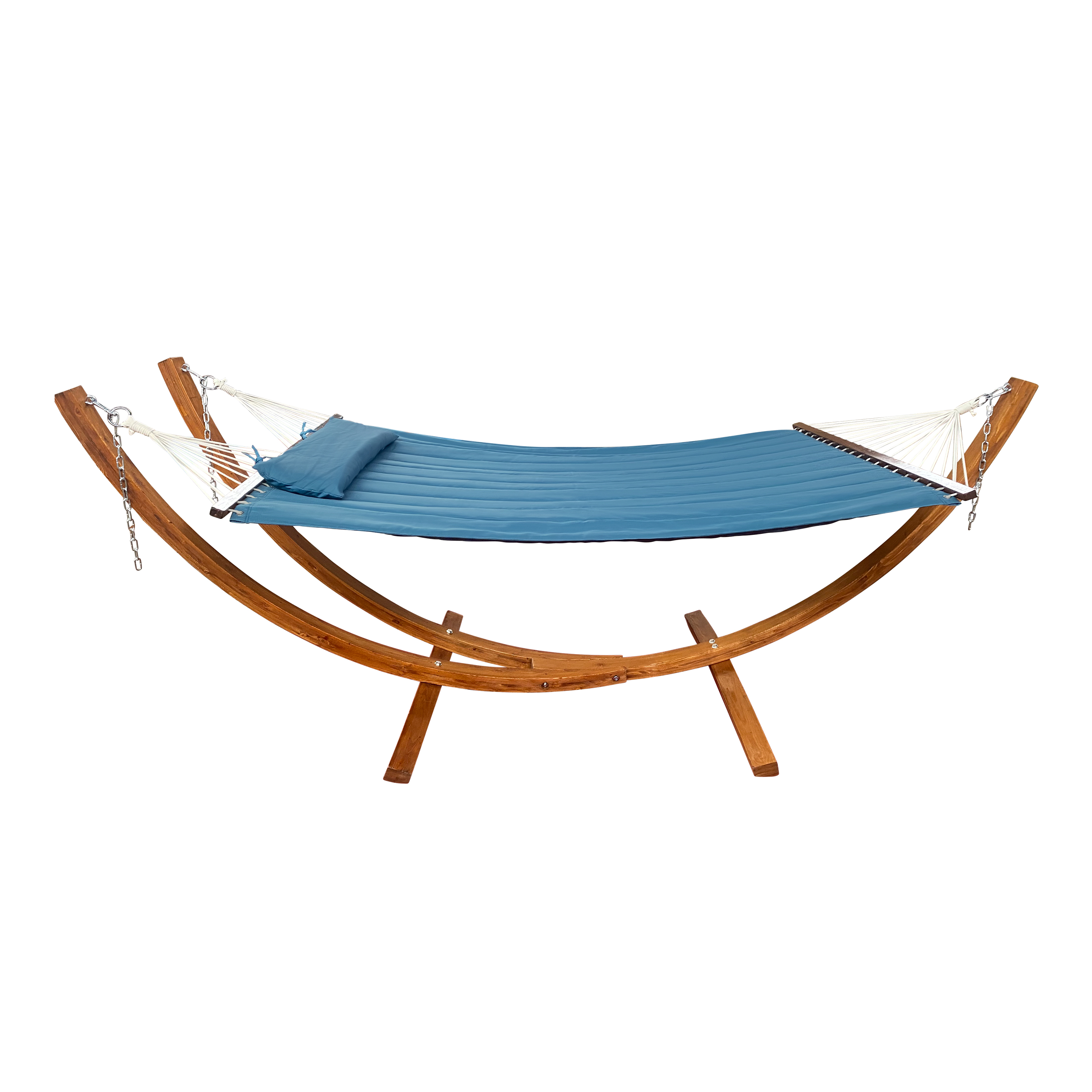 AXI Hawaii Hammock Set - Hammock with wooden frame - Blue