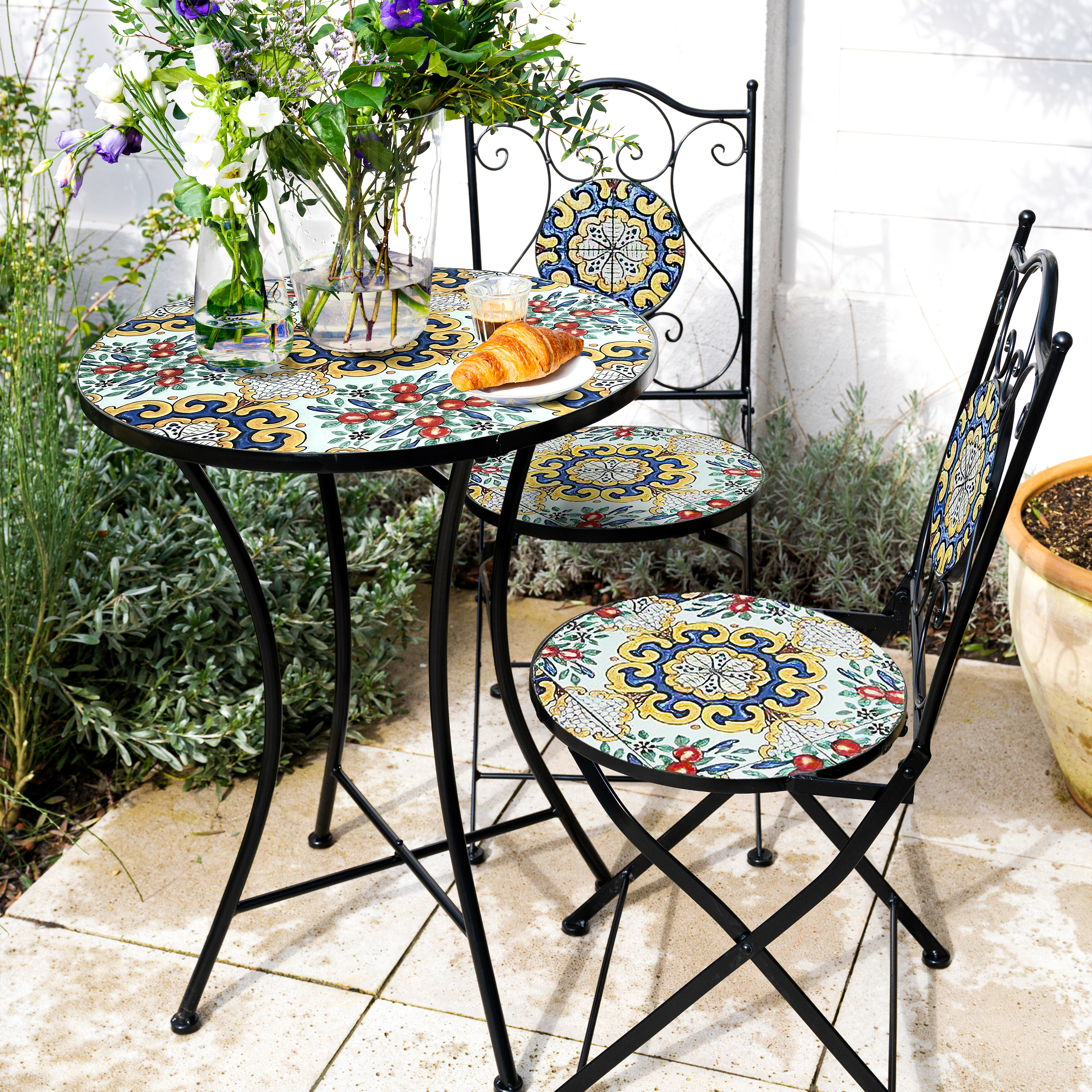 AXI Amélie Bistro Set Mosaic Classic - Multicolor