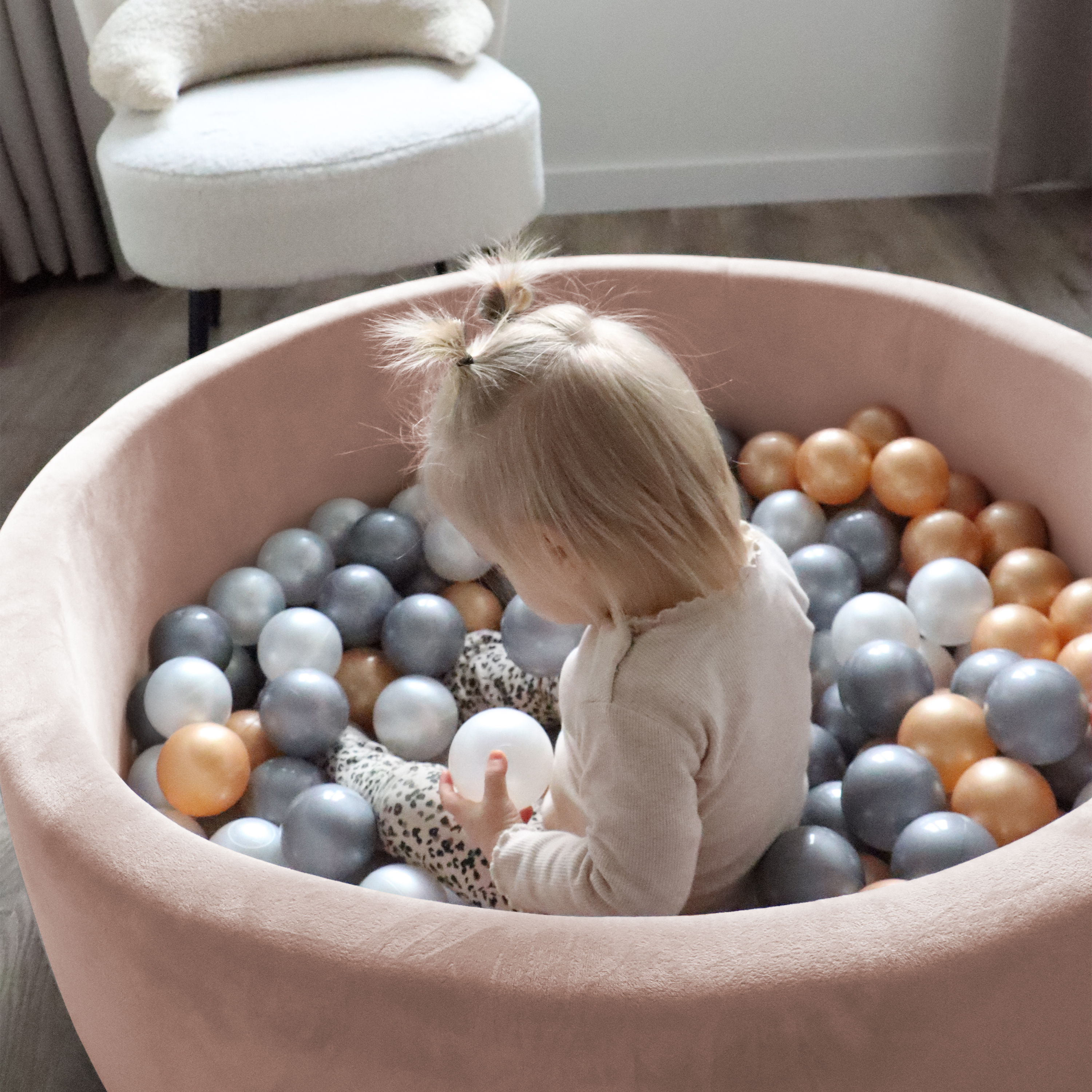 Sunny Boaz Ball Pit incl. 300 balls - Beige
