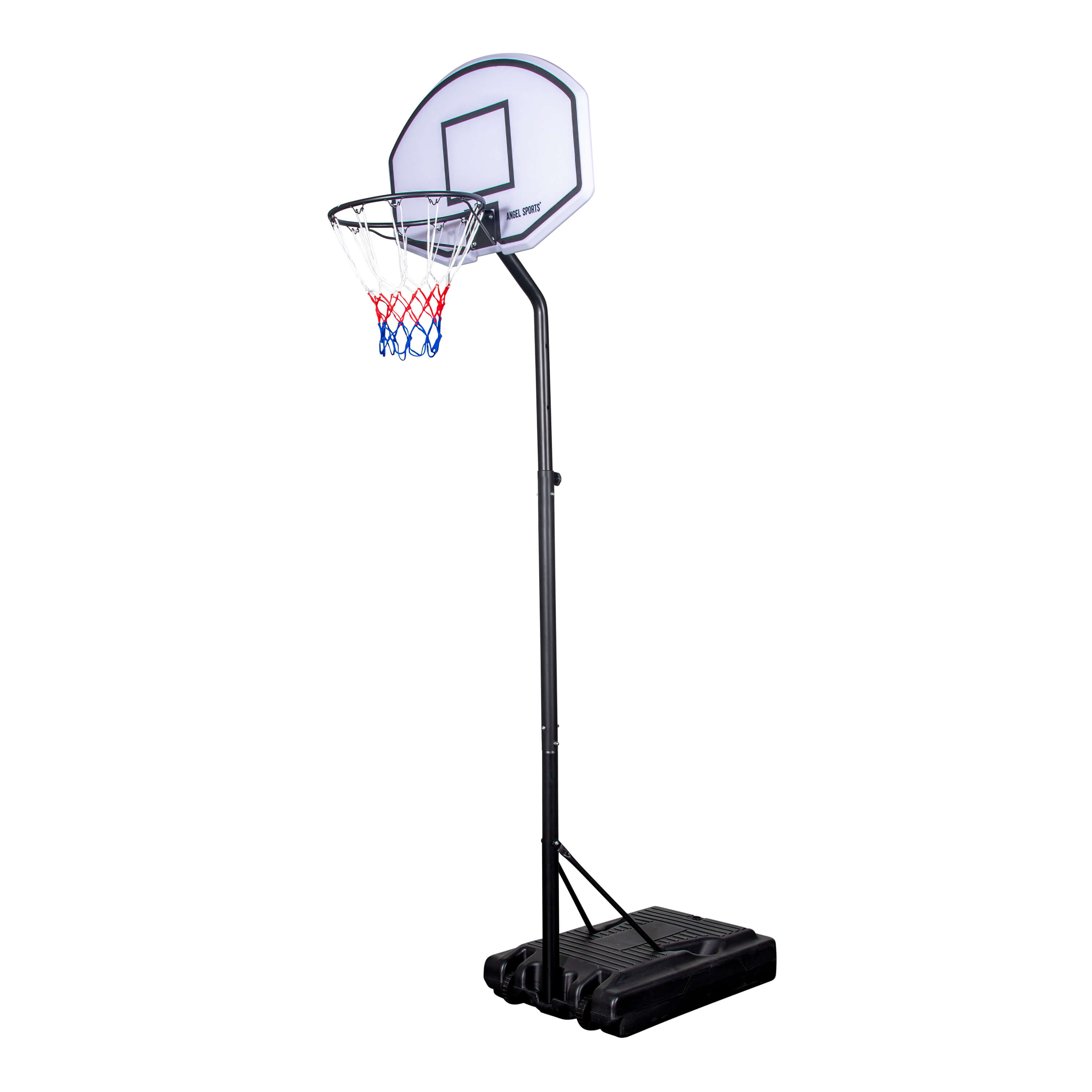 Angel Sports Höhenverstellbaren Basketballkorb mit Ständer 190-260 cm
