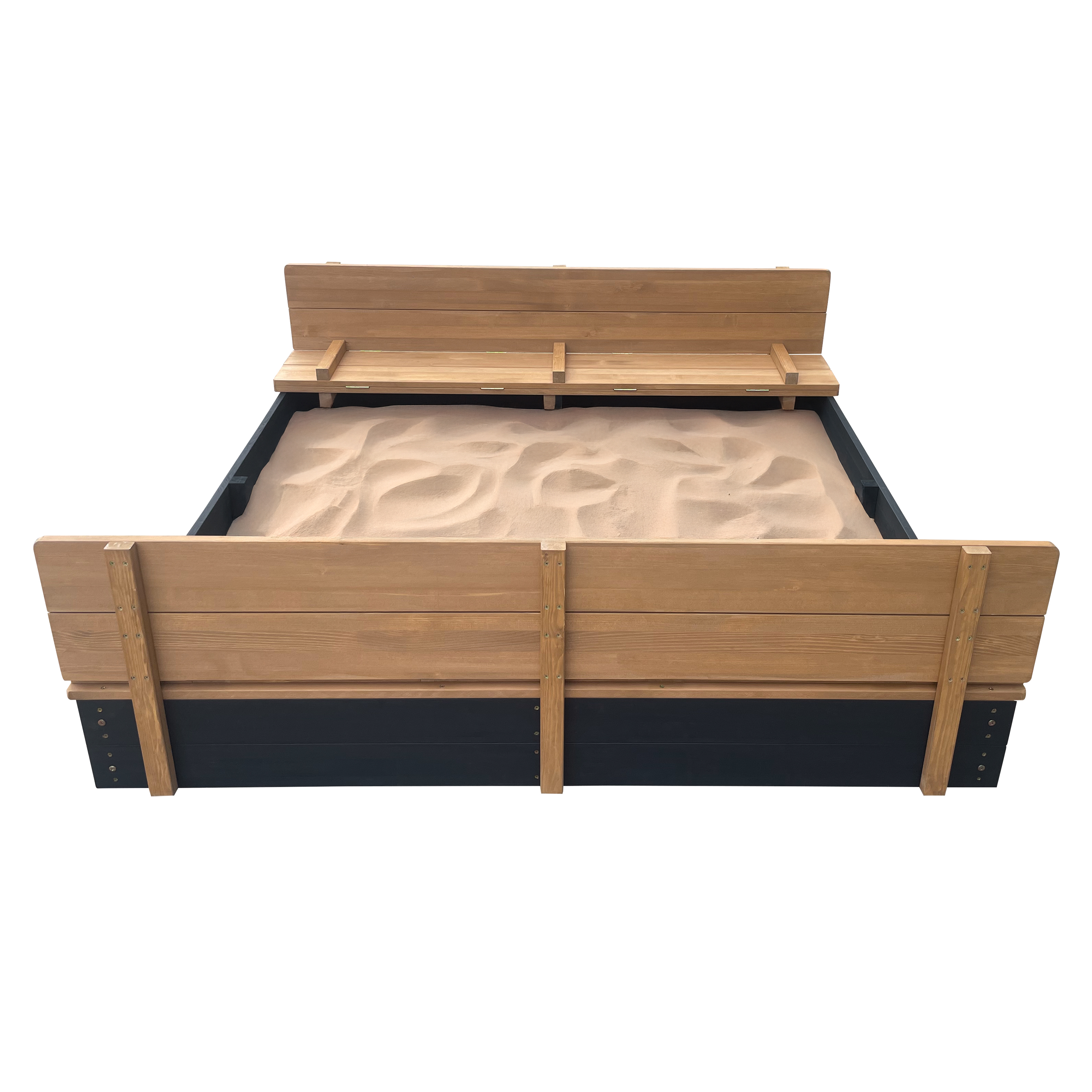 Copertura Per Sabbiera Impermeabile 150x150x20 Cm - Tessuto Oxford Con Coulisse - Antipolvere E Antipioggia