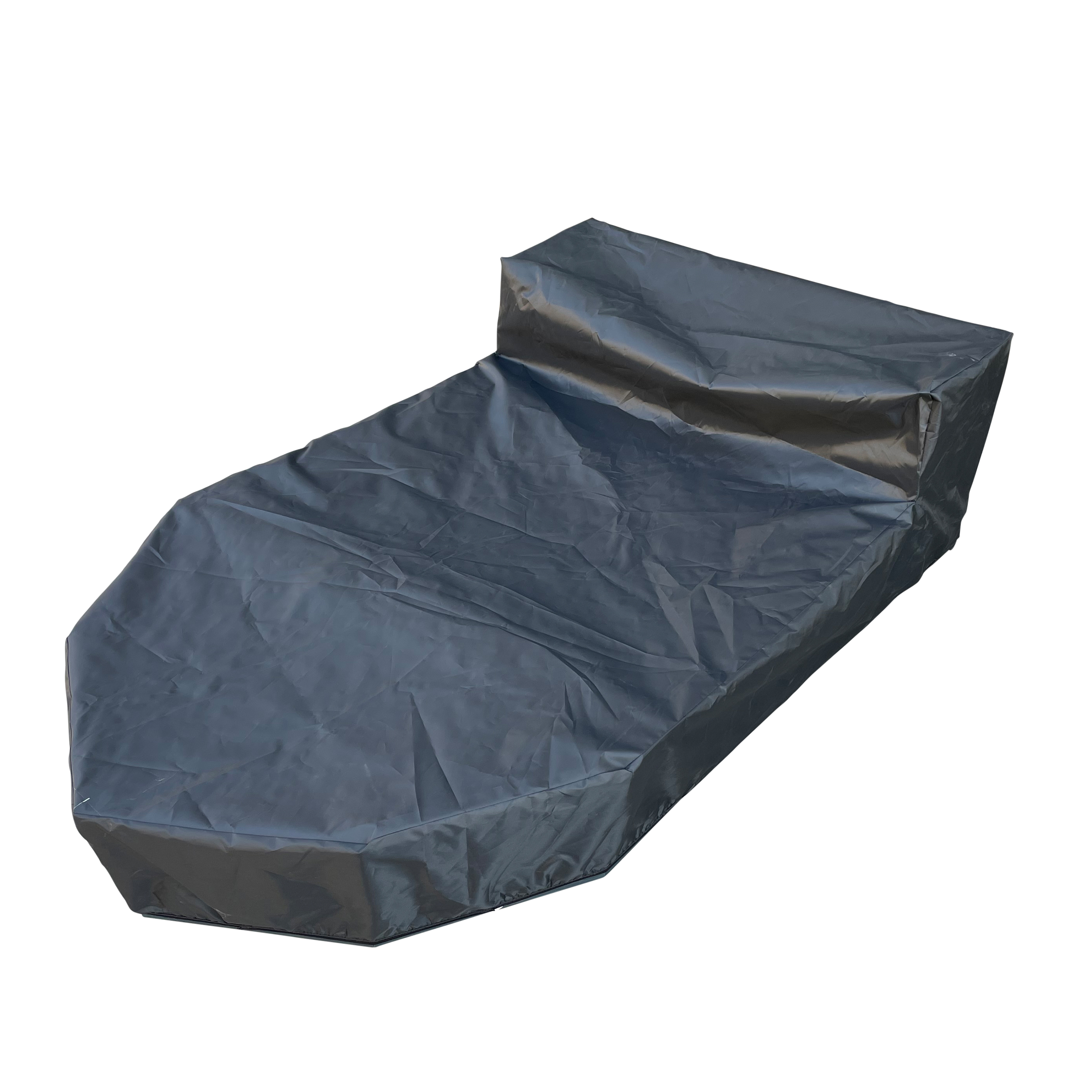 AXI Doris Boat Sandbox with storage bench - 153 x 90 x 100 cm - Anthracite/Brown