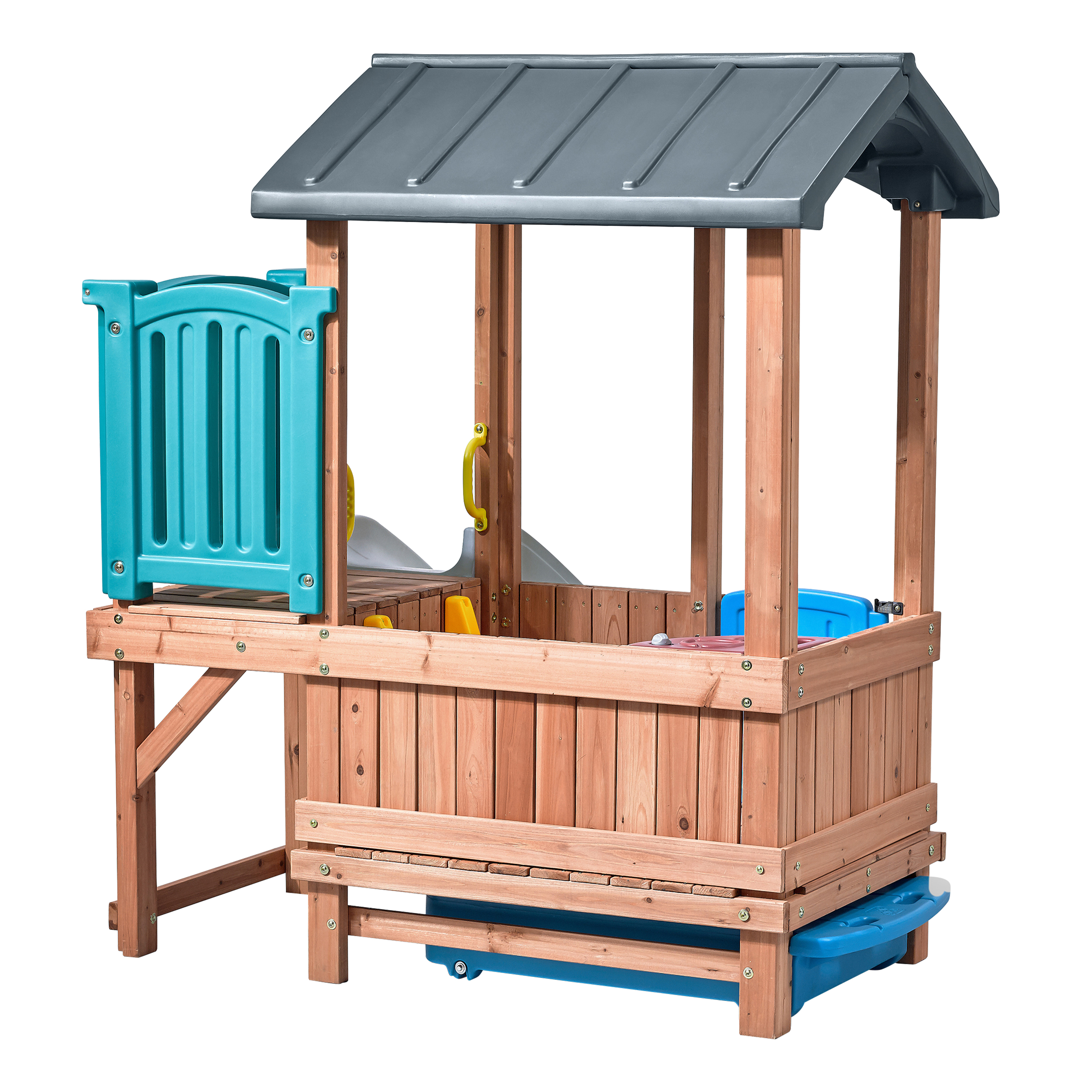 Step2 Playhouse Woodland Adventure Playhouse & Slide