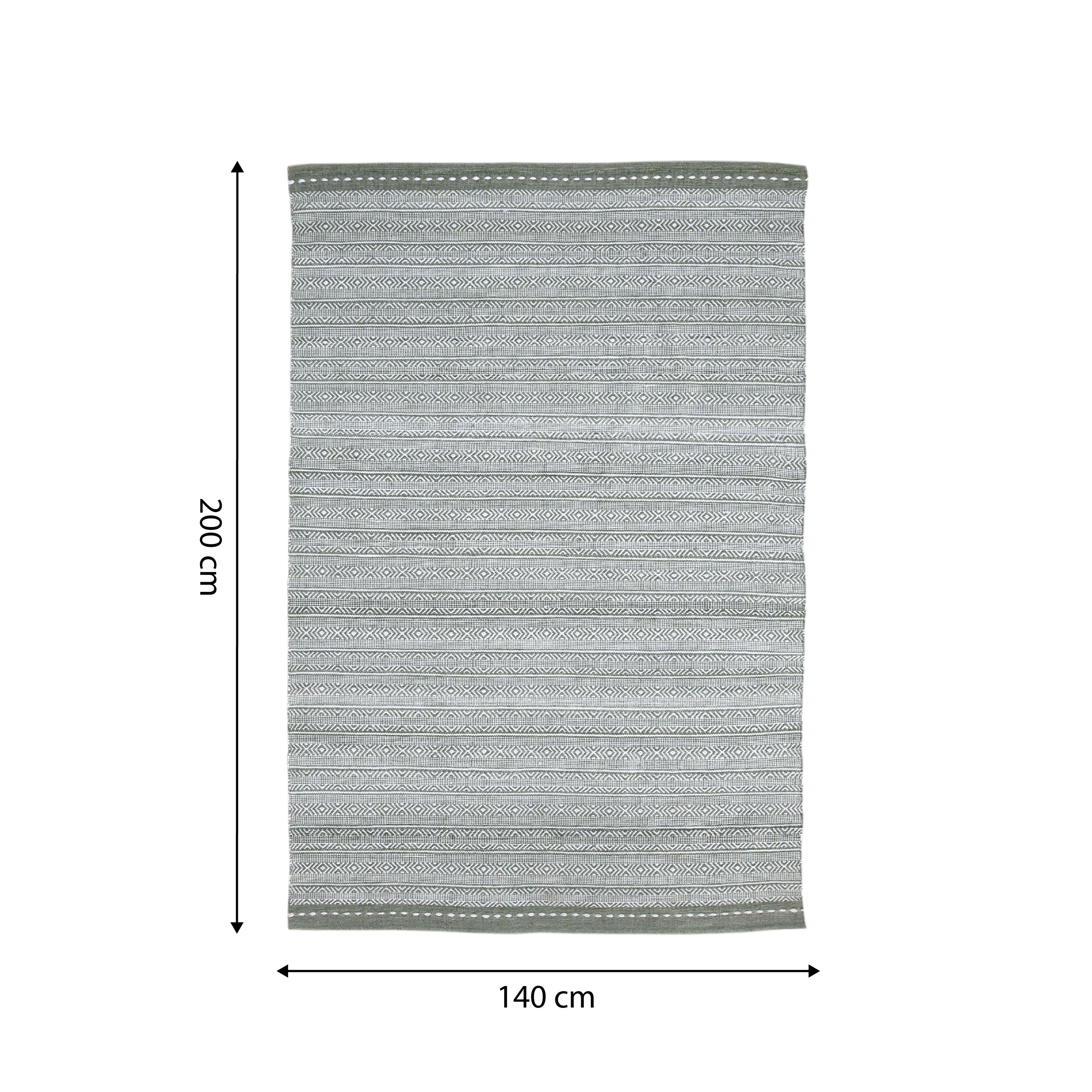 AXI Rhodos Outdoor Rug – 140 x 200 cm - Green