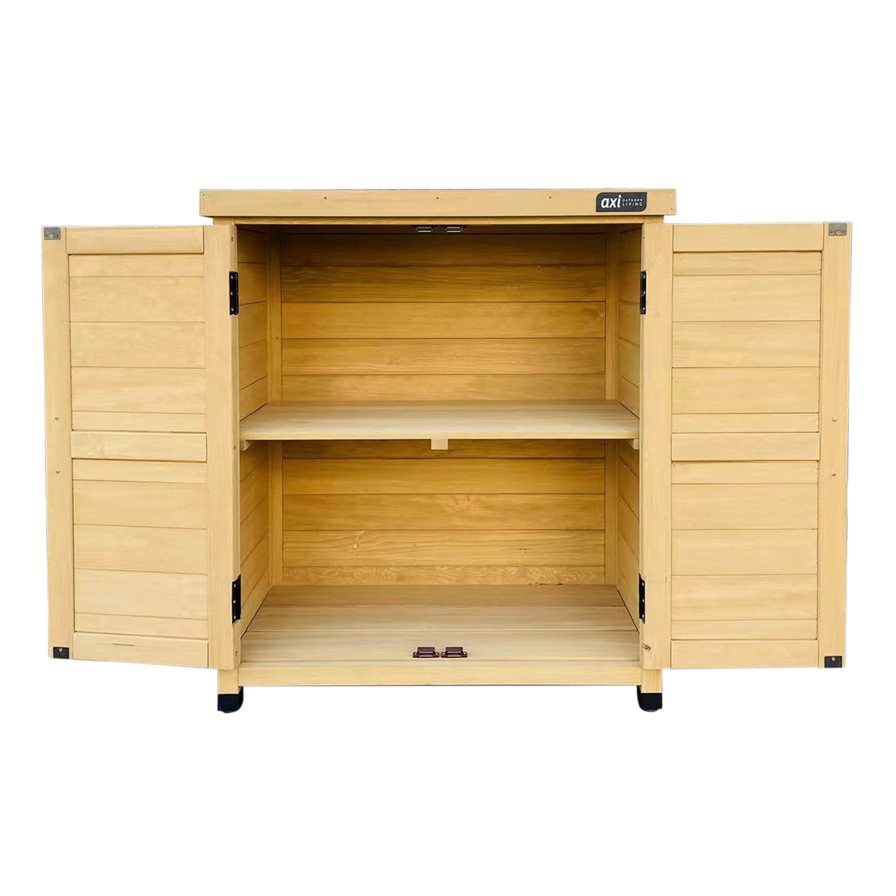 AXI Felix Gartenschrank aus Holz Braun