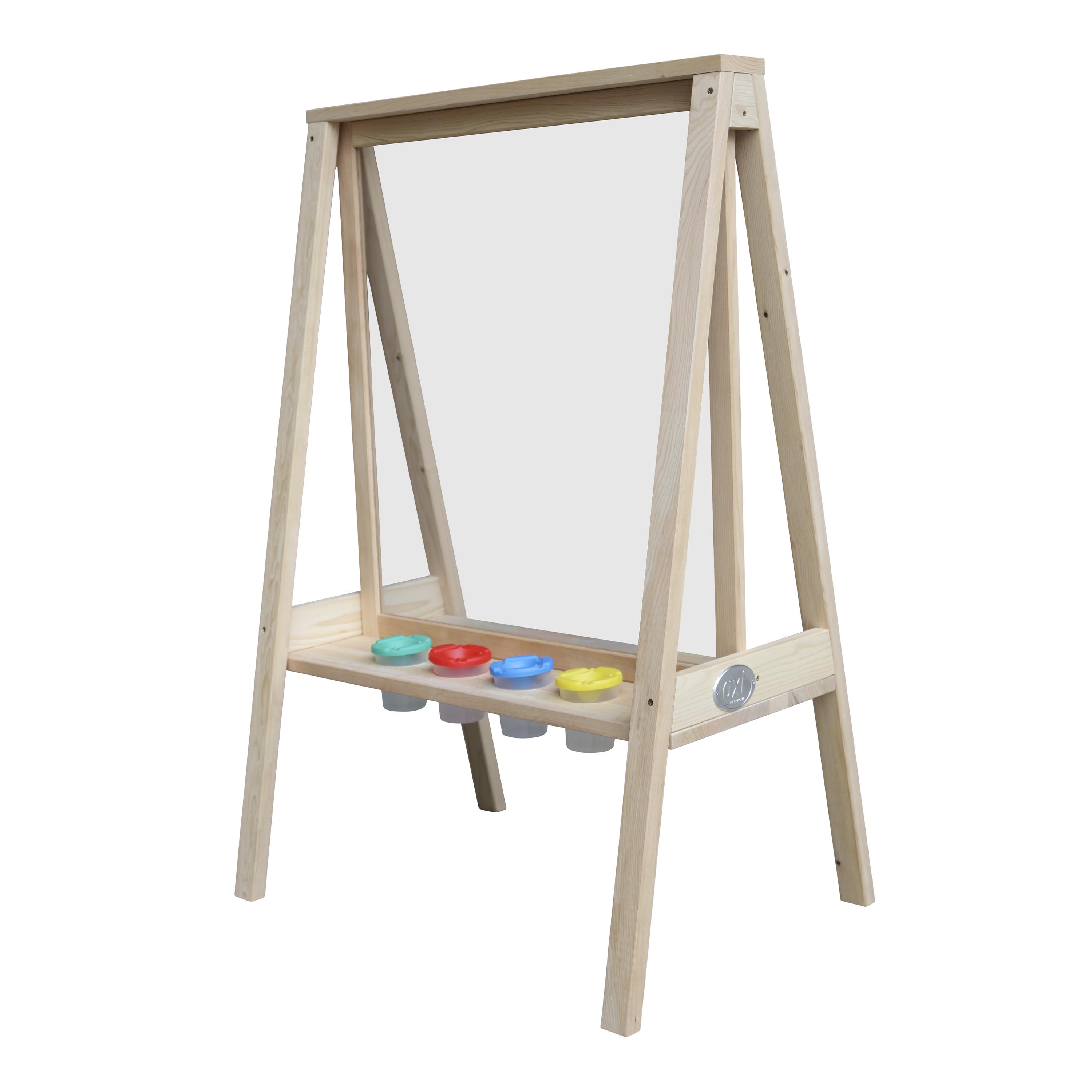 AXI Eric Activity Easel - Natural Brown