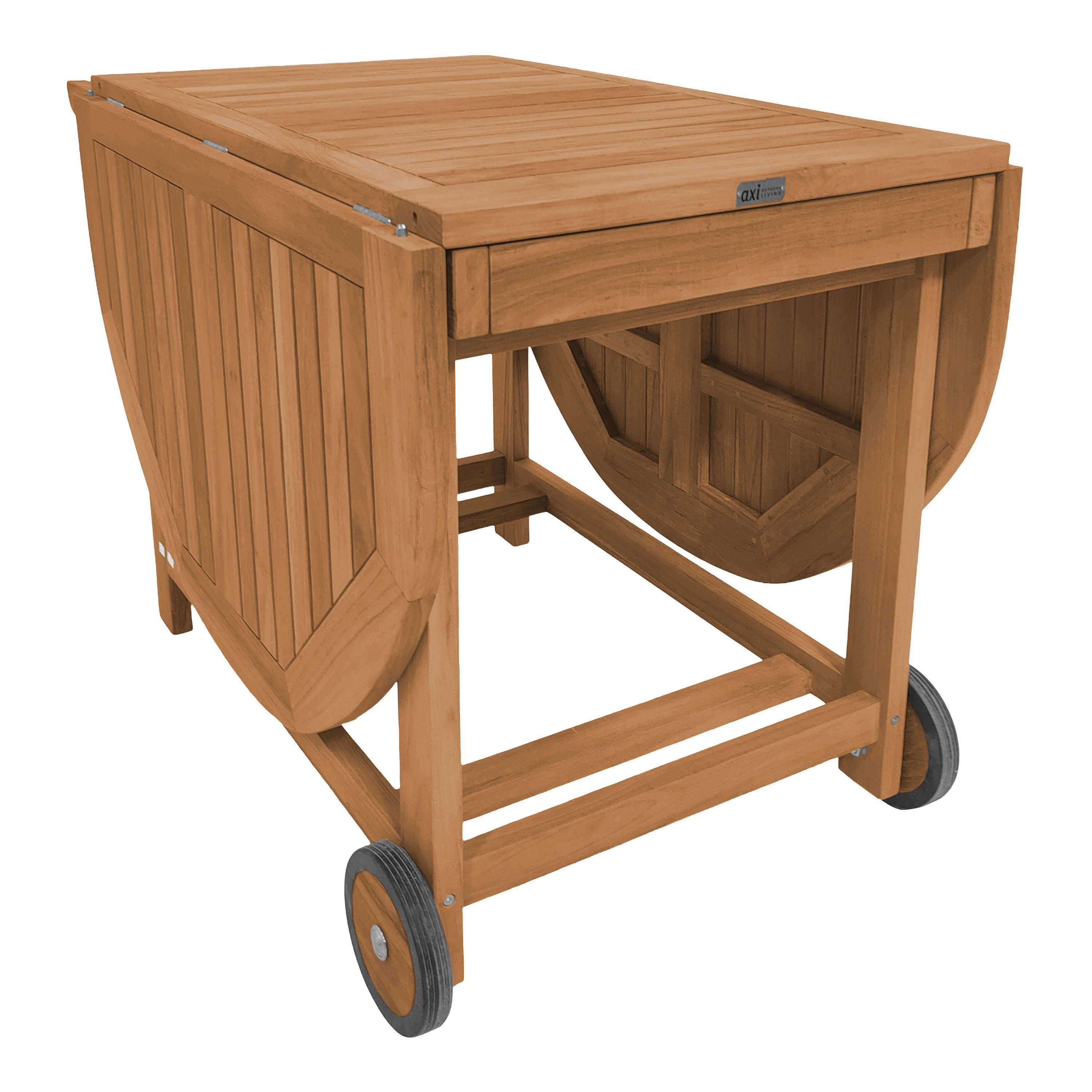 AXI Jadi Teak Foldable Garden Set with 6 Chairs