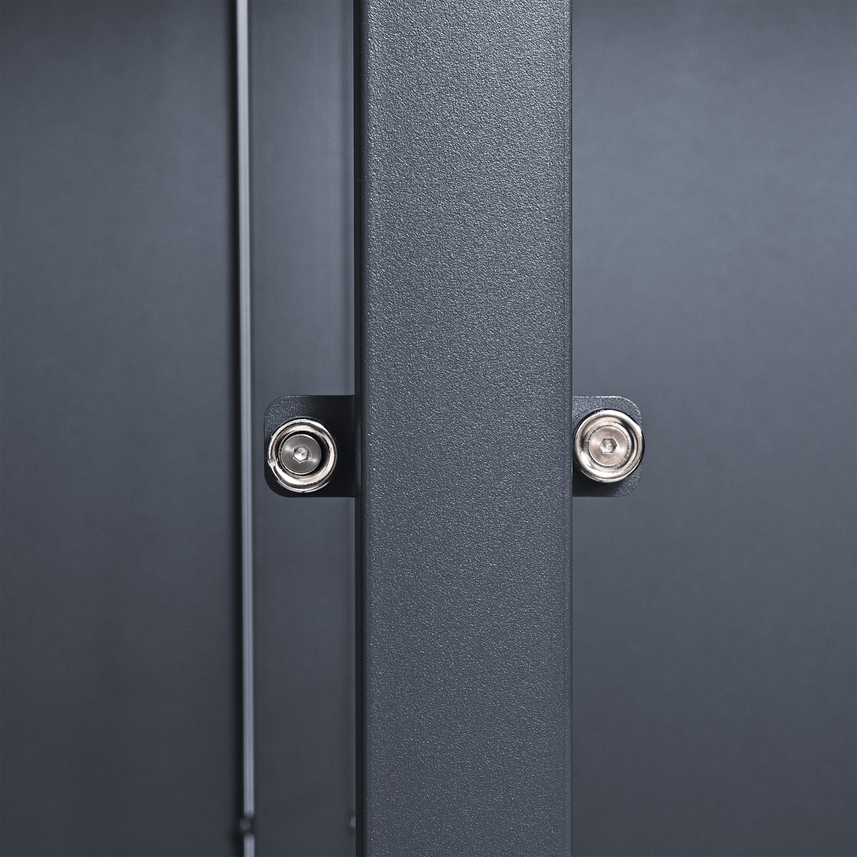 AXI Luke Metal Garbage Bin Shed - 4 Garbage Bins