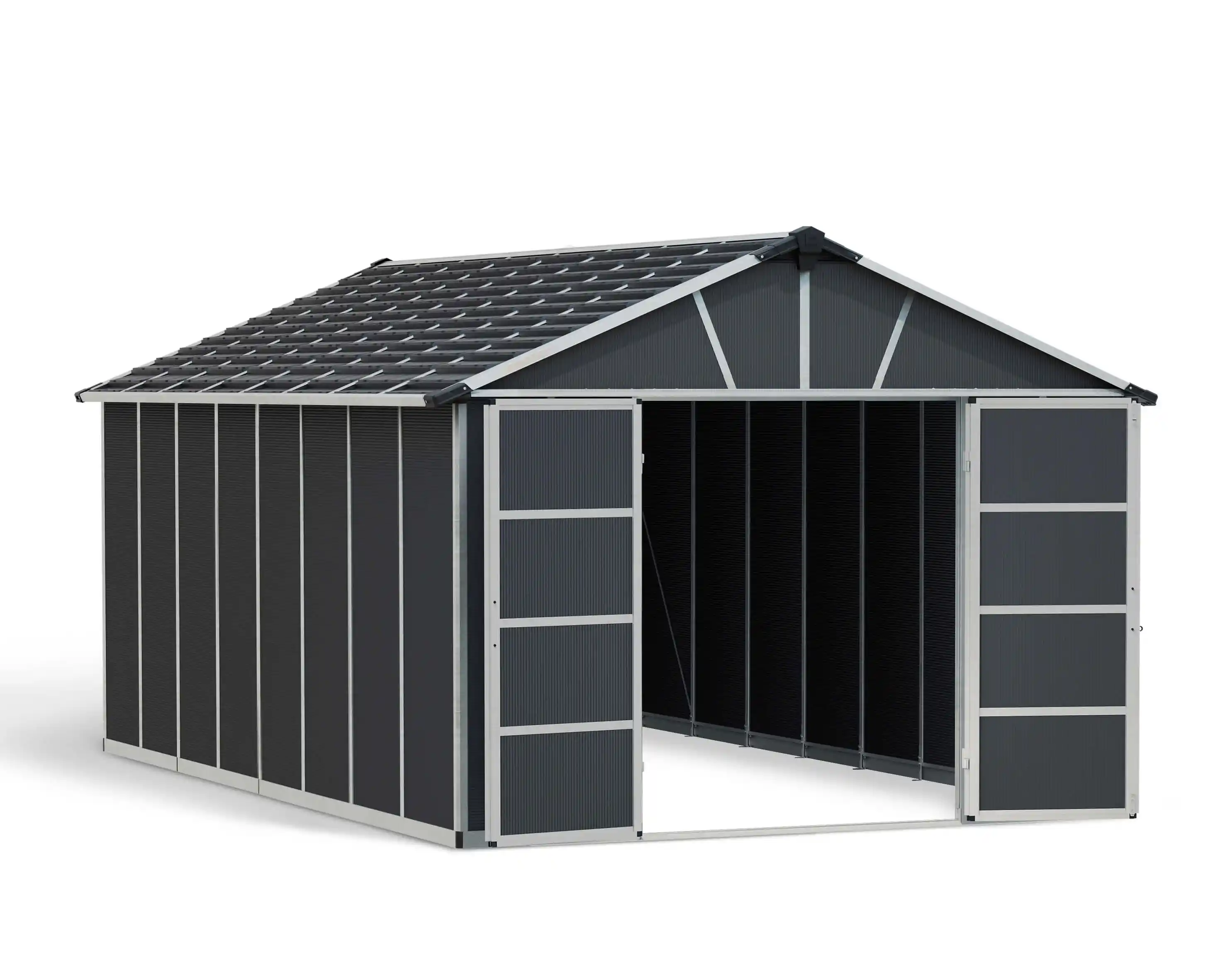 Canopia Yukon 519X332 cm grote schuur Donkergrijs