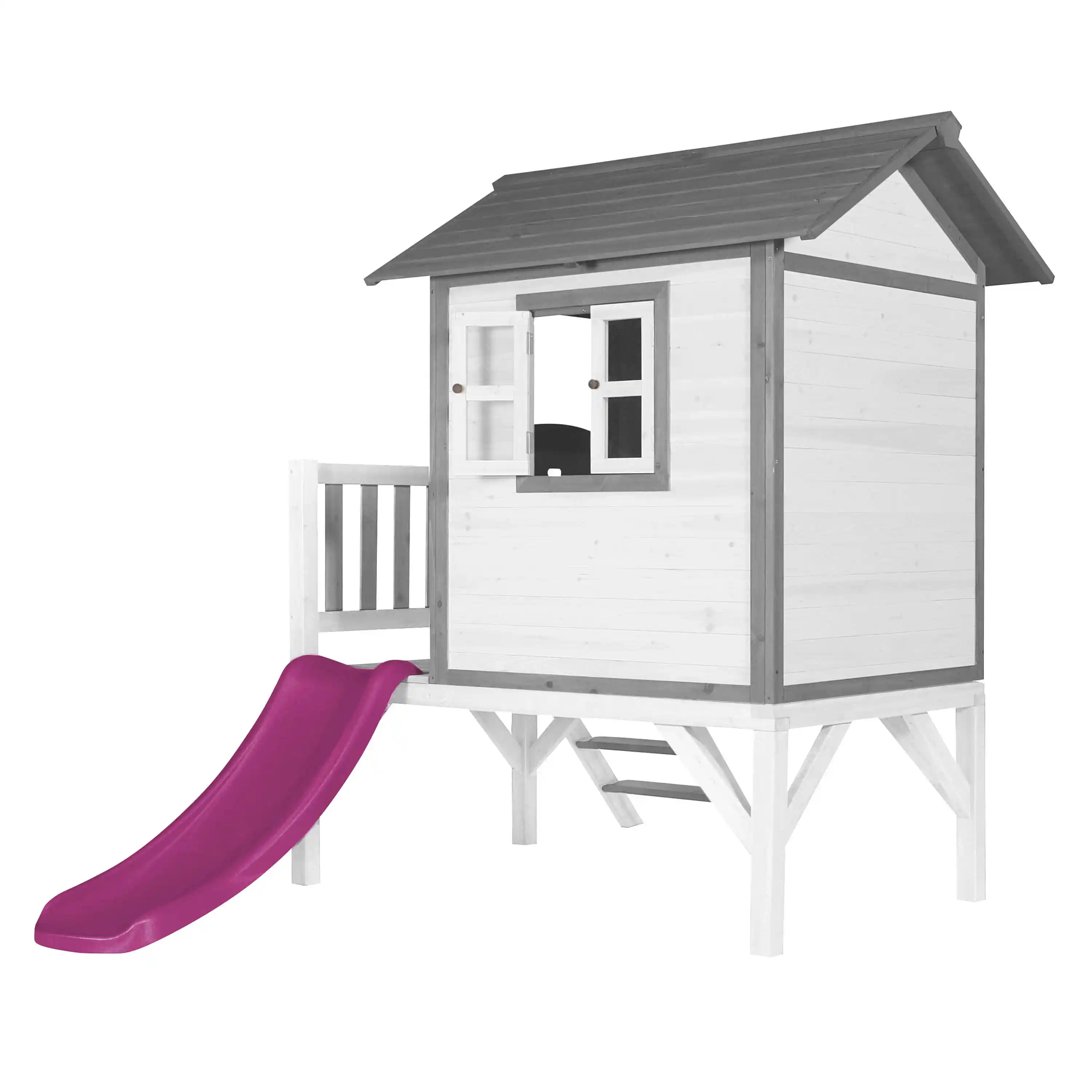 AXI Lodge XL Speelhuis Klassiek - Paarse Glijbaan