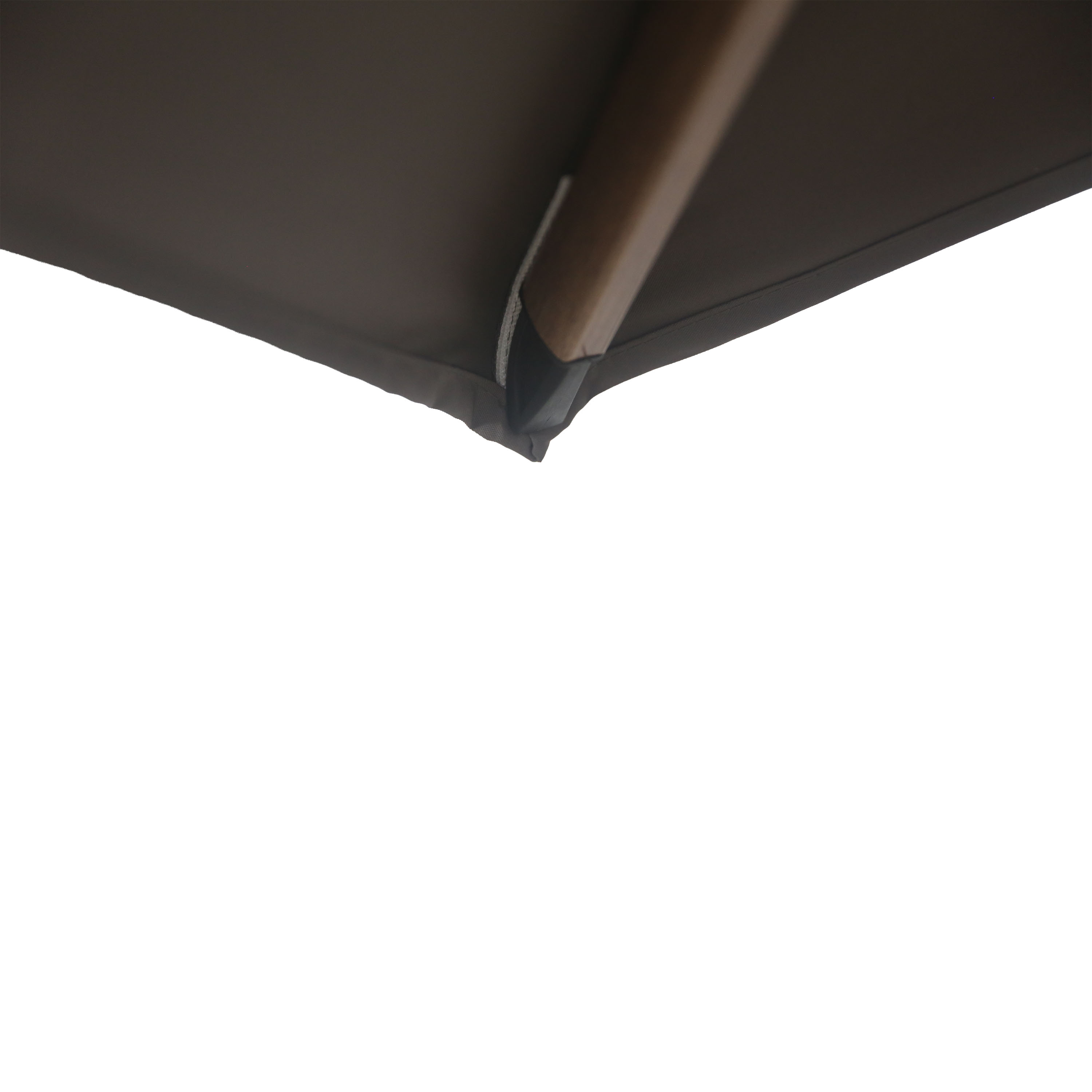 AXI Alina Cantilever Parasol 300x300cm Oak-look/Taupe