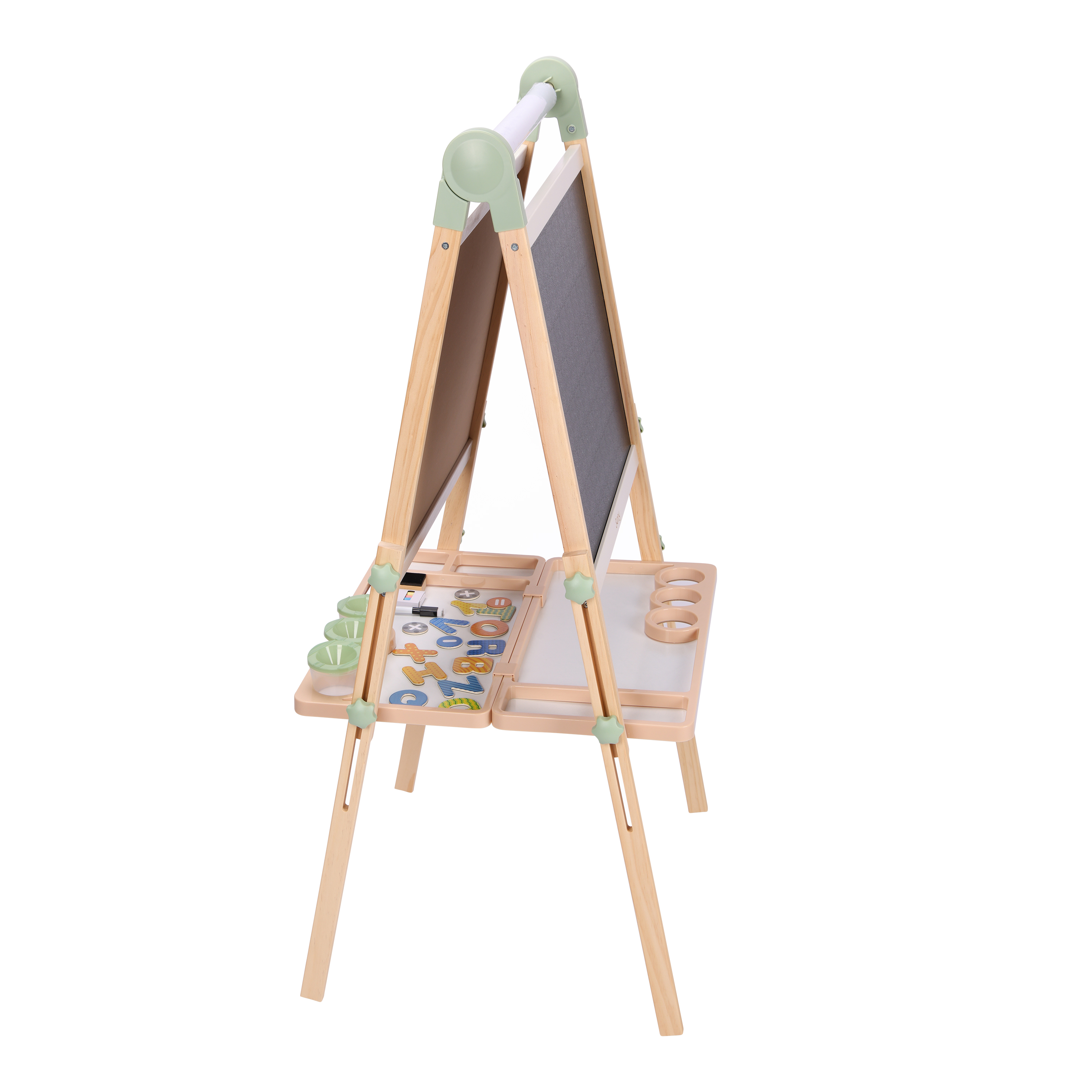 Sunny Luna Activity Easel – Natural Brown