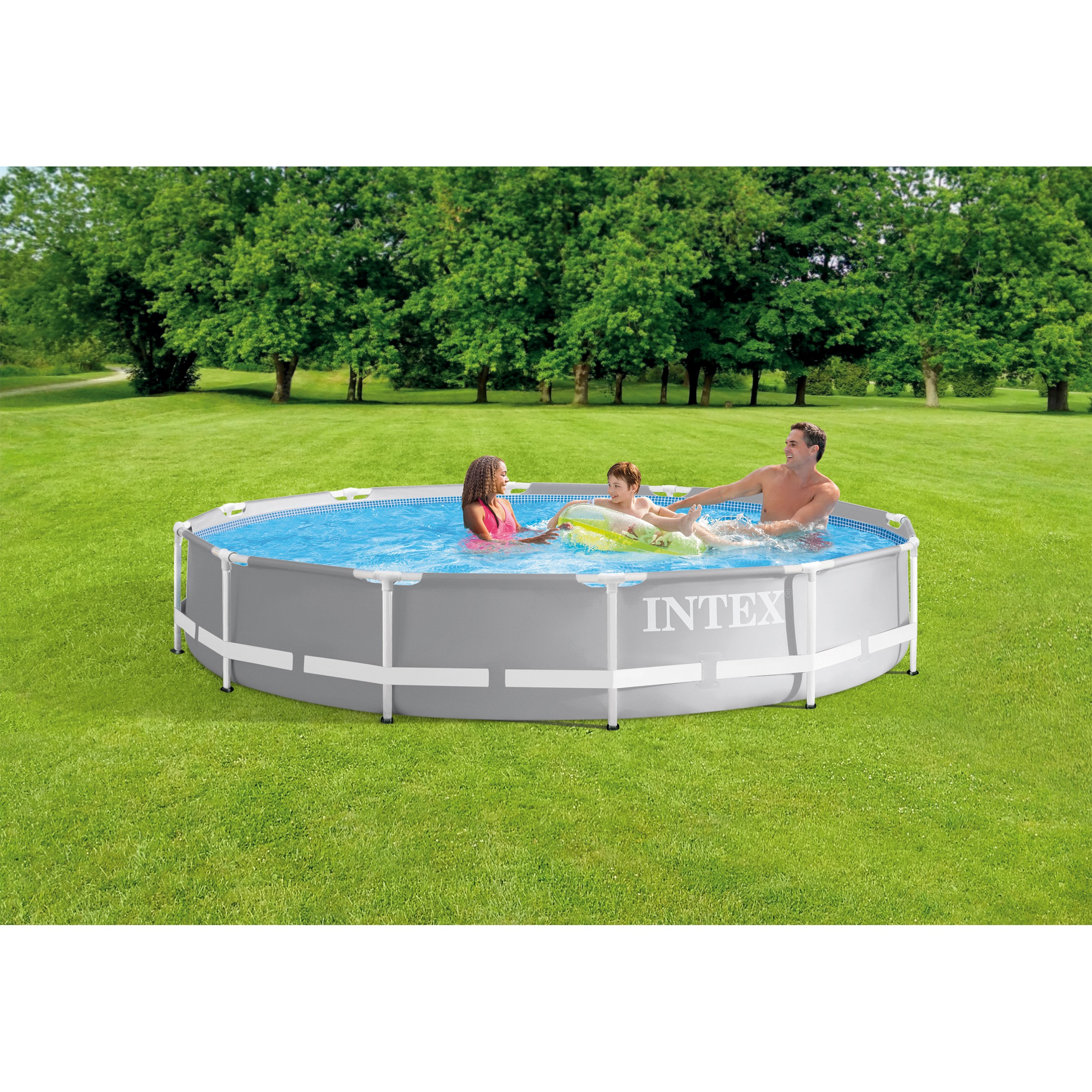 Intex Prism Frame Pool Ø 366x76cm mit Filterpumpe