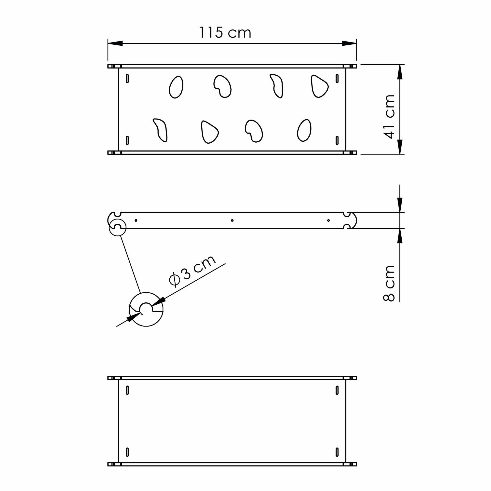 KateHaa Kletterdreieck mit Kletterwand Pastellfarben