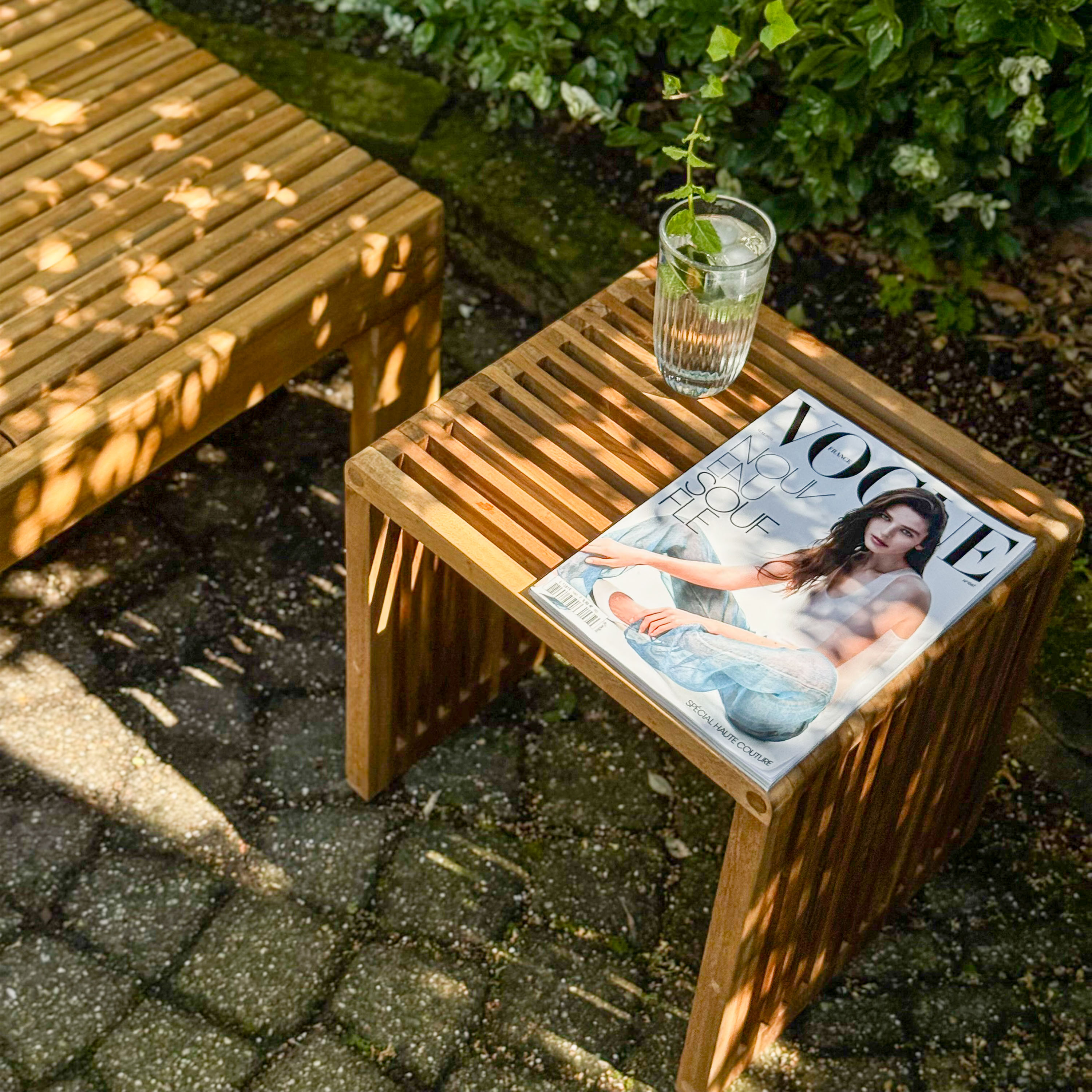 AXI Liane Teak Side Table