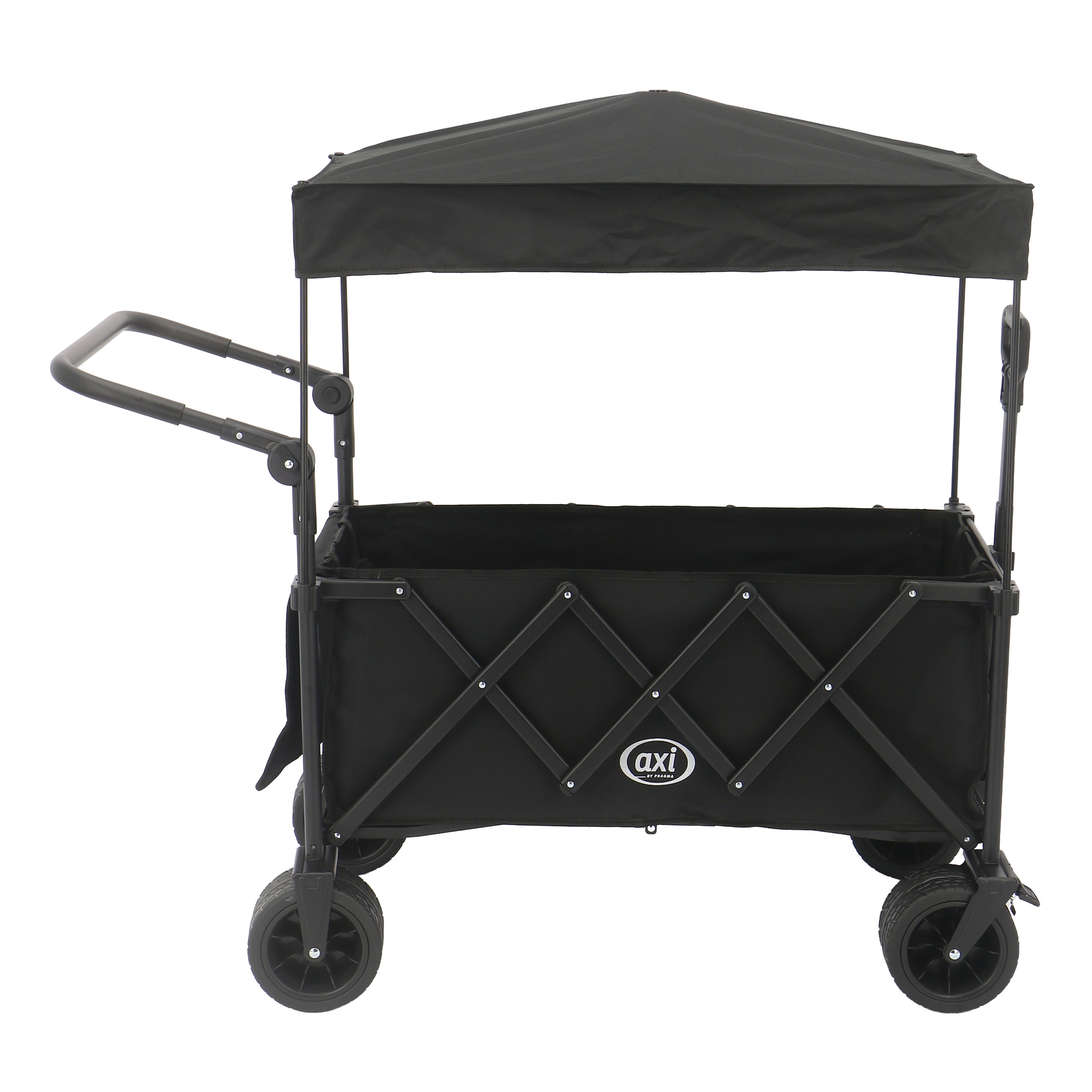 AXI SB221 Foldable Beach Wagon with roof - Black