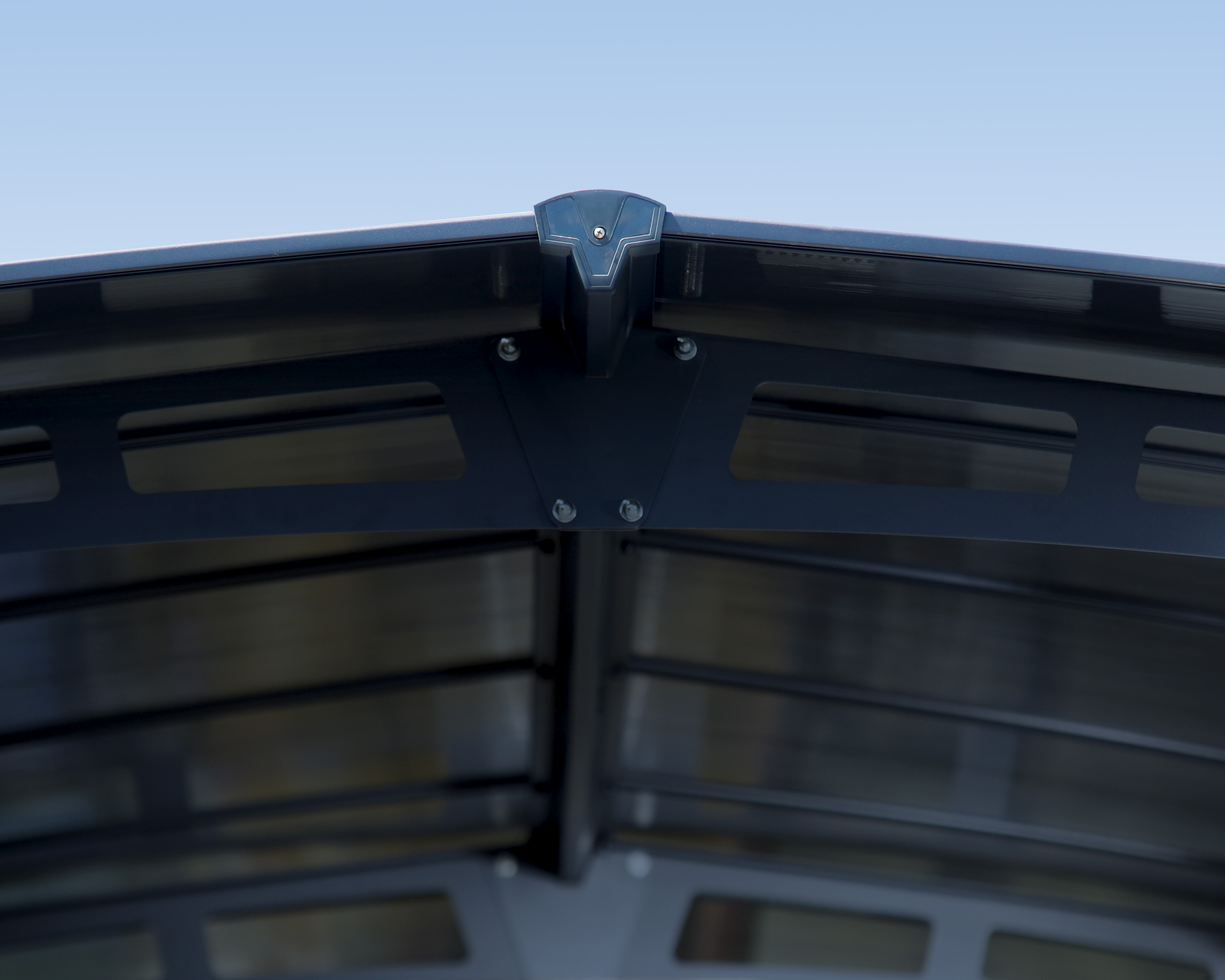 Canopia Alpine 863X360X307 cm RV Carport en Boothuis Donkergrijs Brons