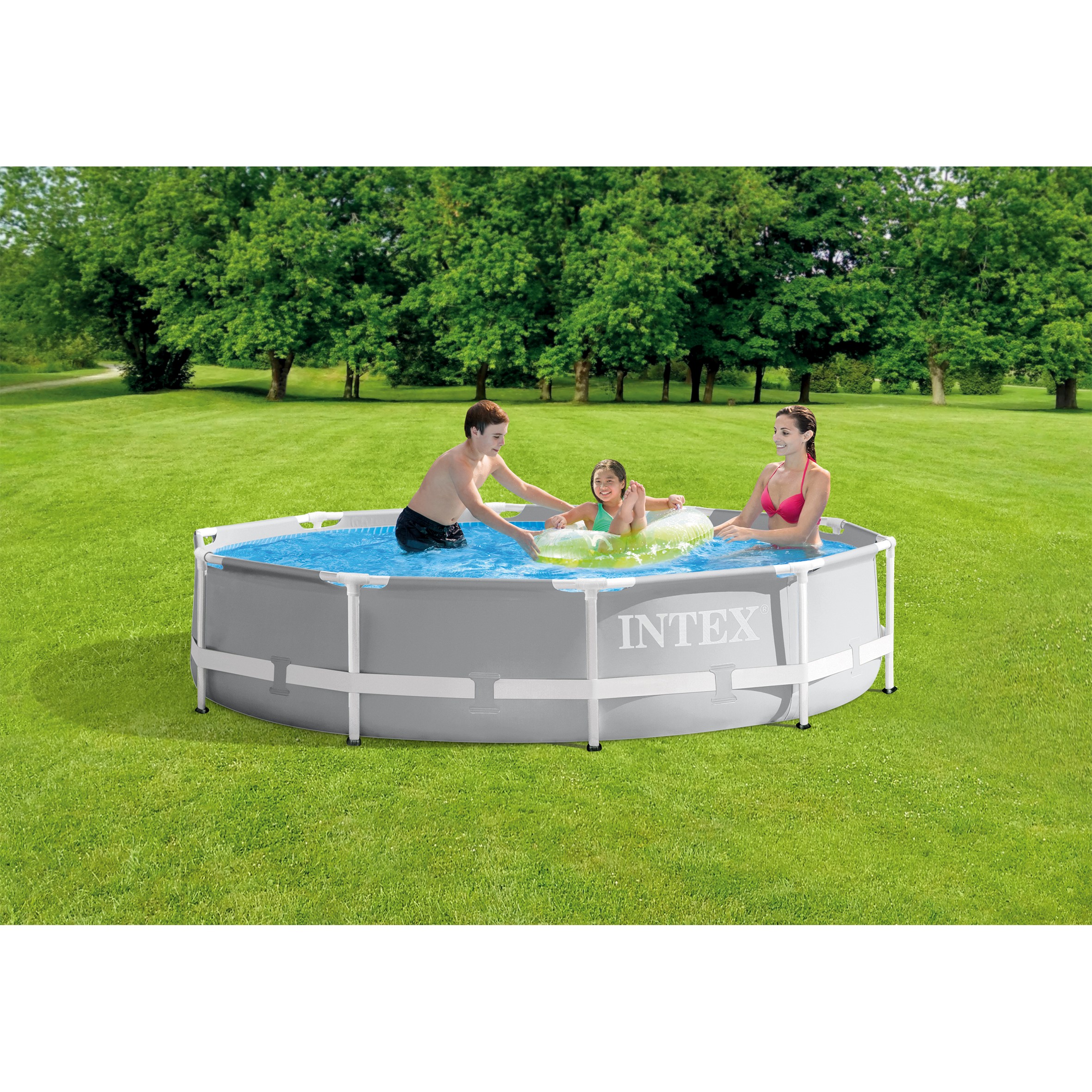 Intex Prism Frame Pool Ø 305x76cm mit Filterpumpe