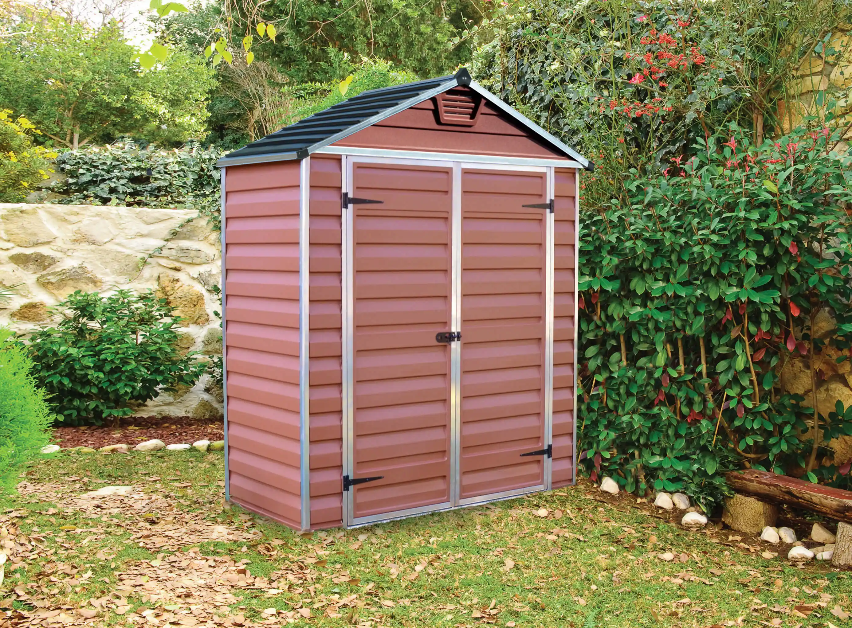 Canopia Skylight 90X185X217 cm Openlucht schuur voor tuin Amber-7290103124083 Canopia Skylight 90X185X217 cm Openlucht schuur voor tuin Amber